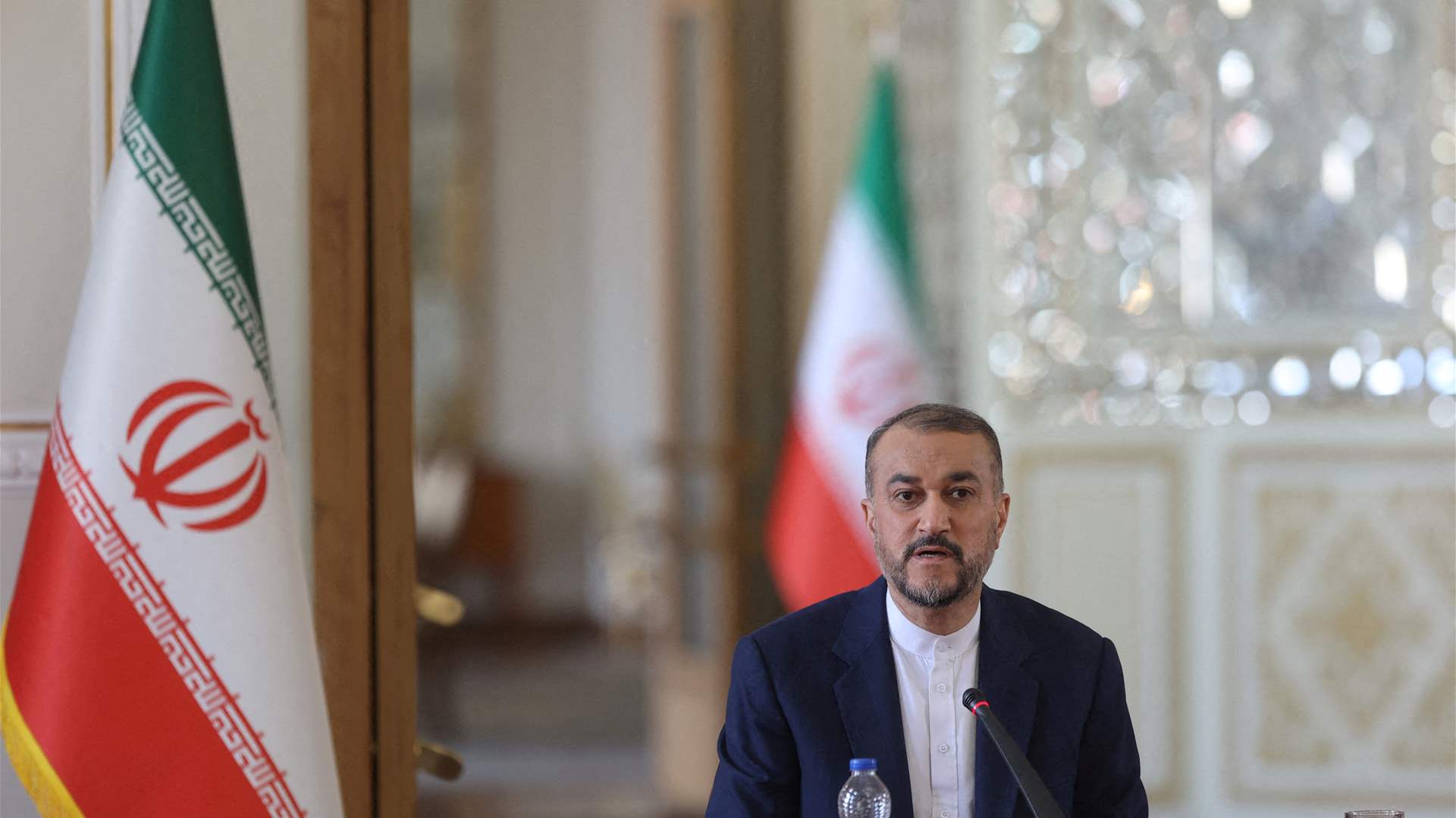 Iranian FM arrives in Riyadh on his first visit since resumption of relations