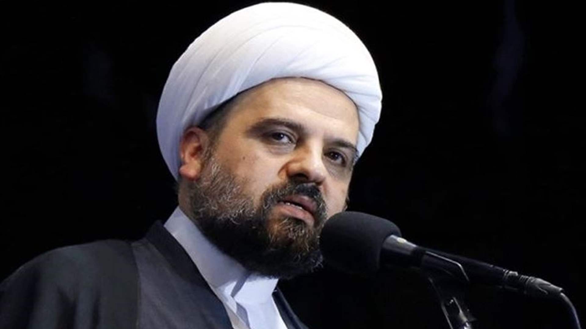 قبلان: البلد بحاجة الى تضامن وطني لانقاذه لان الكيان كله على المذبح