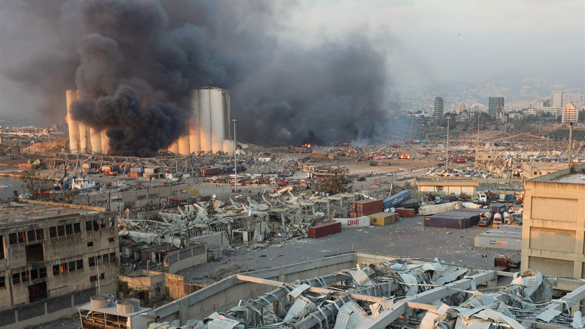 Amid festival atmosphere, families of Beirut Port blast victims speak out
