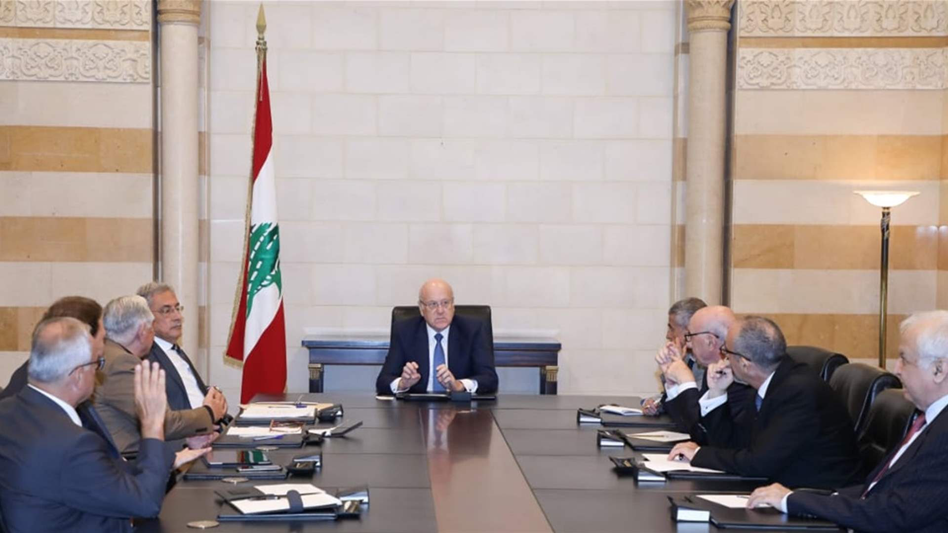 ميقاتي رأس اجتماع اللجنة المكلفة وضع اقتراحات لتعديل قانون النقد والتسليف
