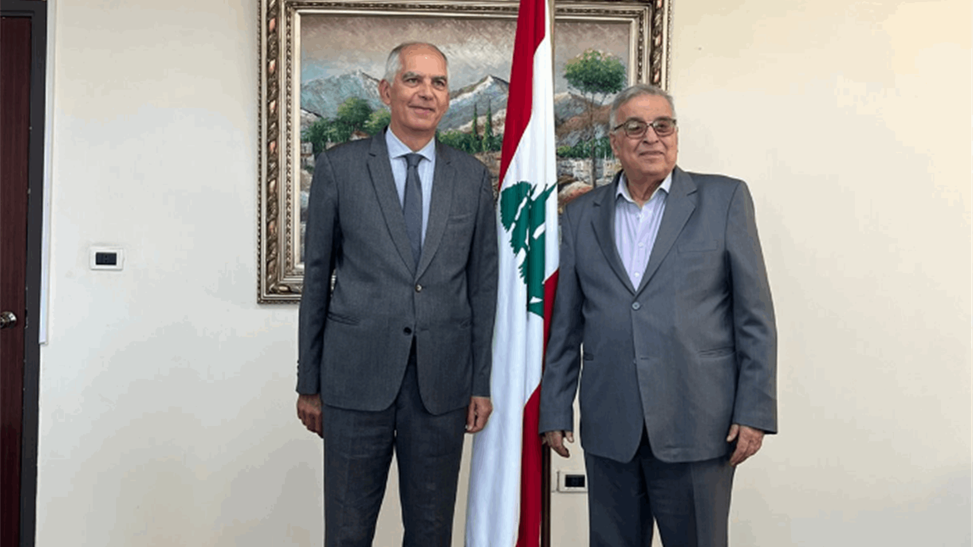 بوحبيب استقبل القائم بالأعمال في سفارة فرنسا