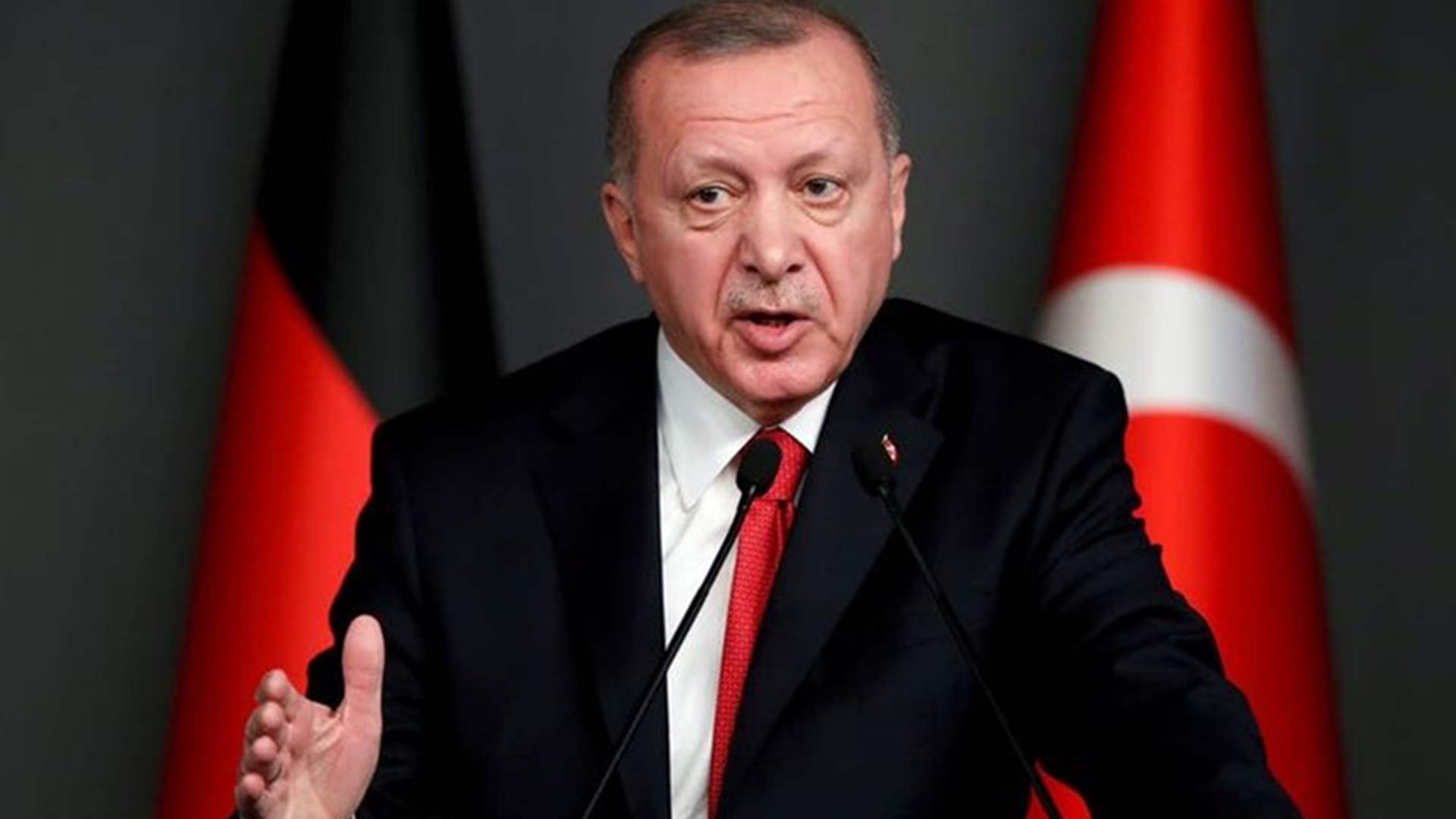 إردوغان يحمّل عناصر الأمم المتحدة مسؤولية الحادث في قبرص