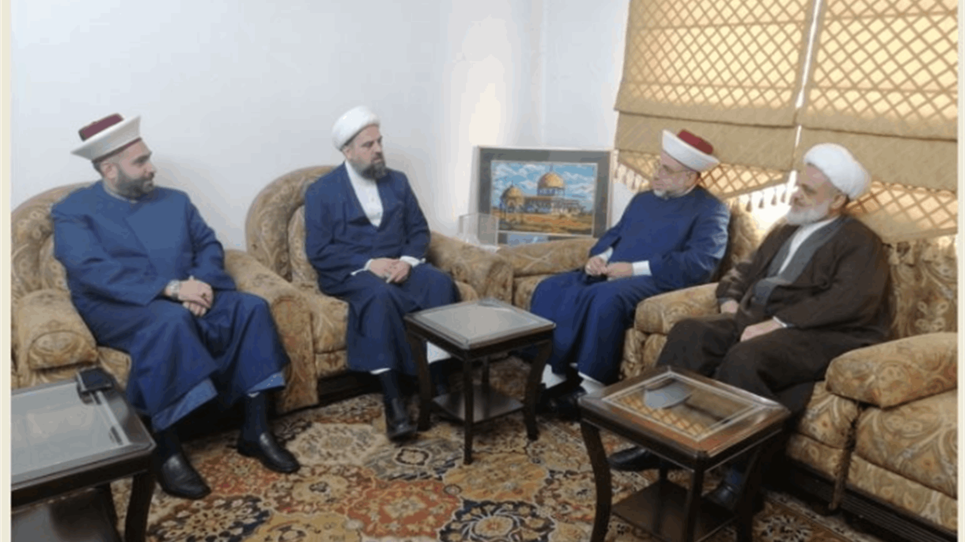 المفتي قبلان استقبل القطان وعبد الرزاق: نريد رئيس دولة صناعة نيابية لا صناعة دولية