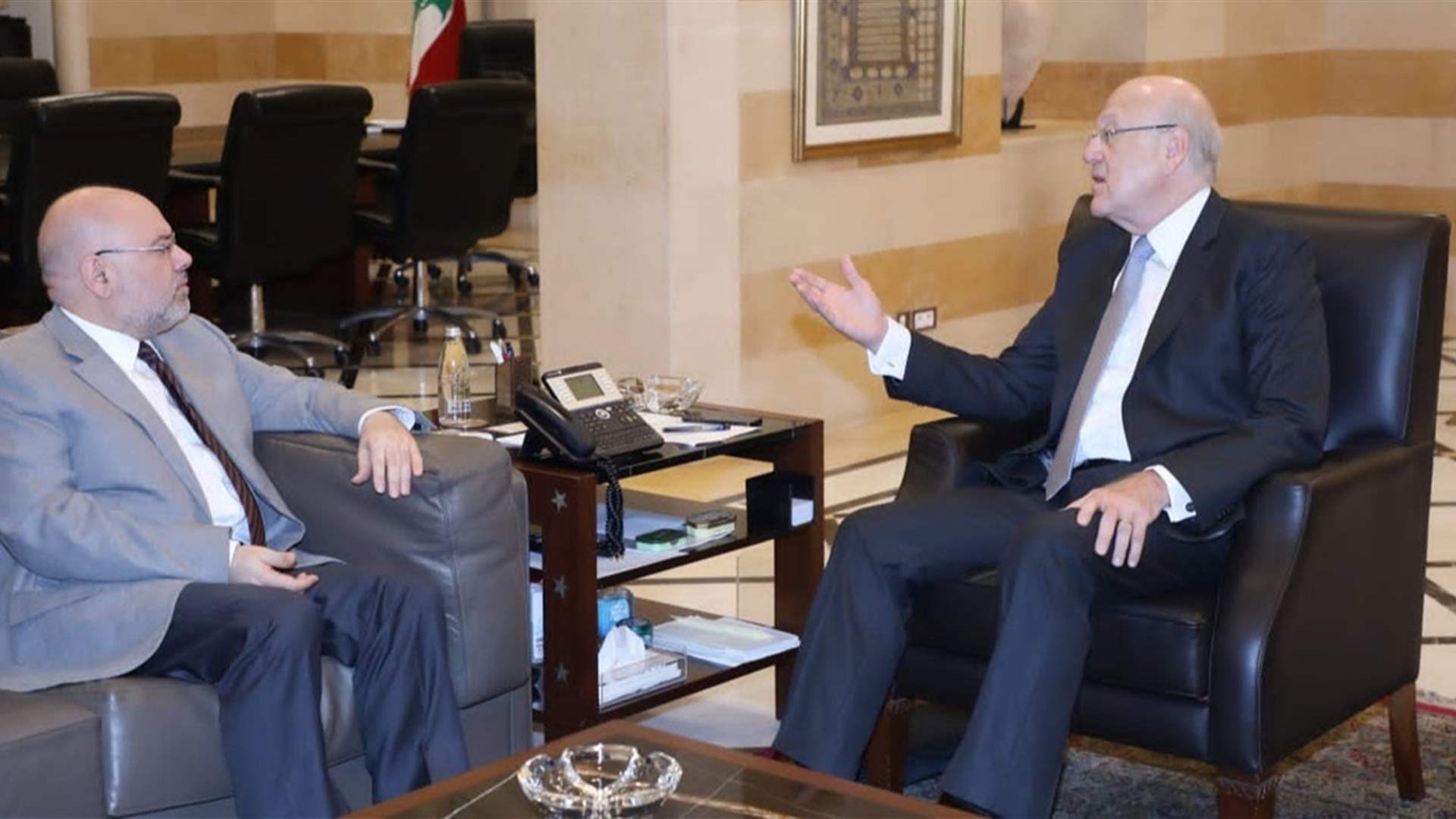Mikati and Health Minister Al-Abiad address COVID-19 surge, healthcare solutions