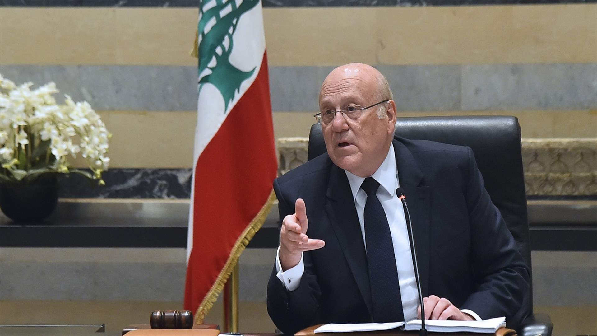 ميقاتي بحث في موضوع "النزوح السوري".. واستقبل سفير لبنان لدى روسيا