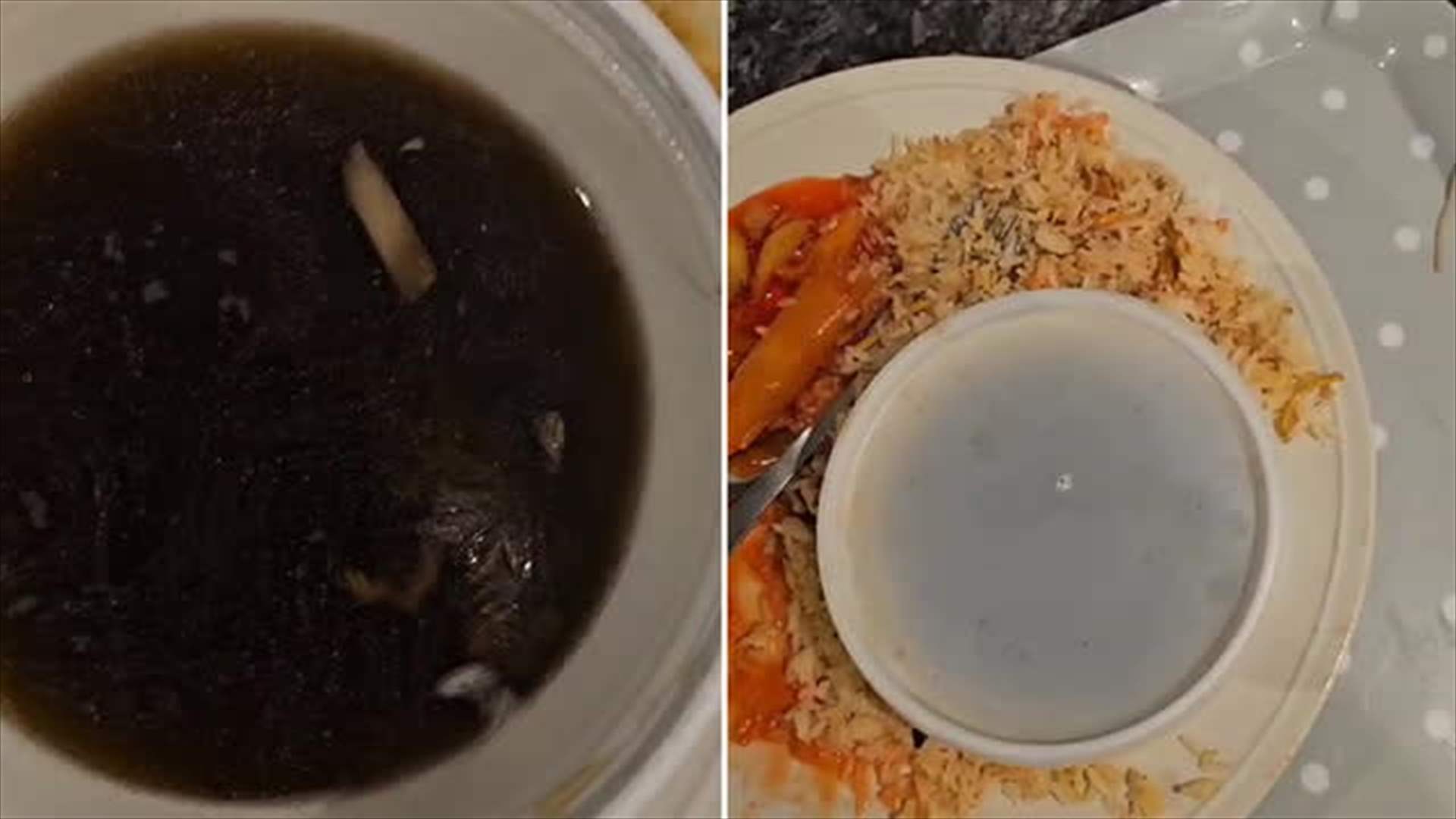 تجربة &quot;مقززة&quot;... رجل يوثّق عثوره على فأر أثناء تناوله الحساء من مطعم صيني! (فيديو)