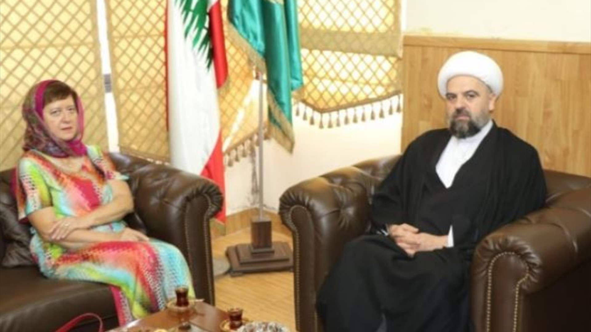 المفتي قبلان استقبل فرونتسكا: على الأمم المتحدة مساعدة لبنان وسوريا في أزمة النزوح
