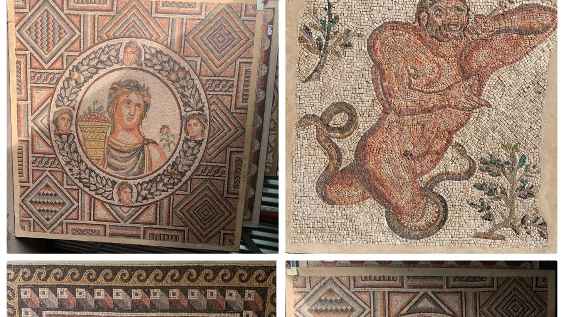 المرتضى: عدد من قطع الفسيفساء المسروقة في طريق عودتها اليوم من نيويورك إلى لبنان