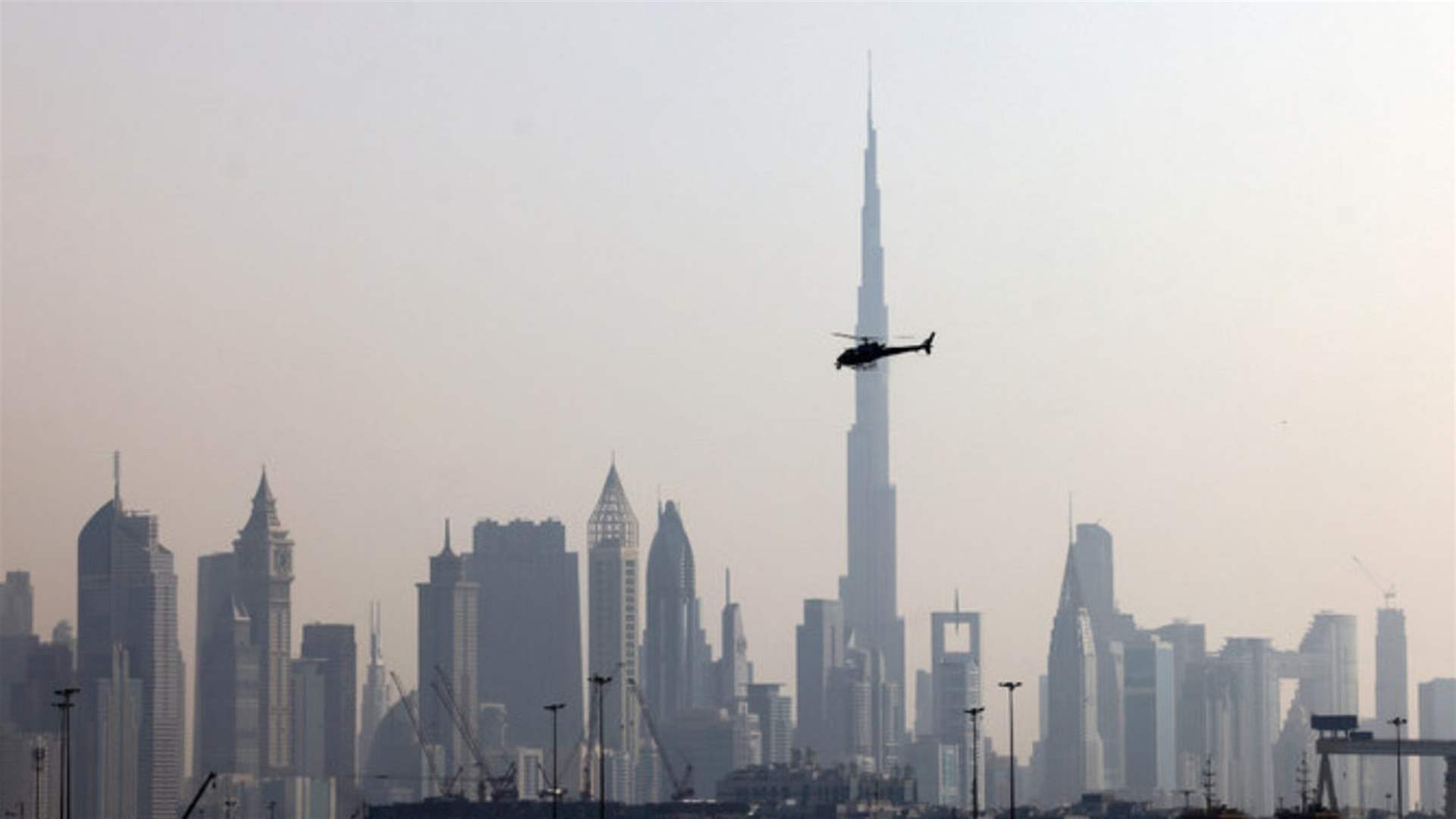 Helicopter crashes in sea off Dubai, search underway for crew 