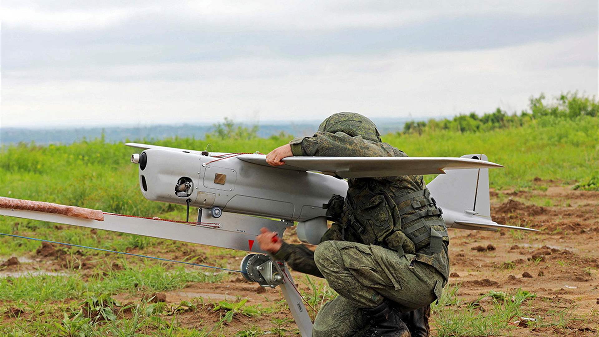 Downing of more than 20 Russian drones targeting Kyiv