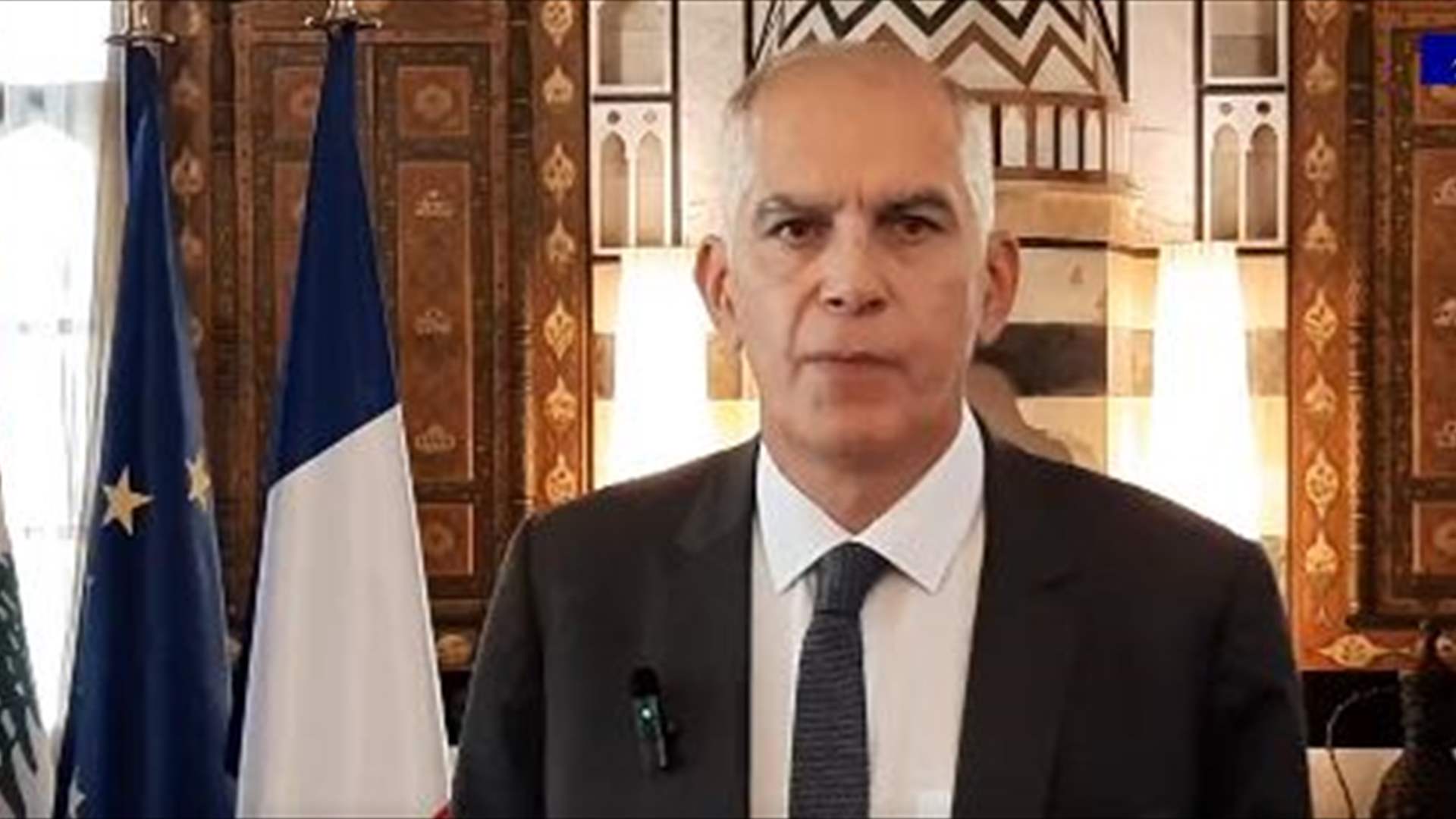  السفير الفرنسي الجديد في لبنان يوجه رسالة: نتطلع بعزم الى المستقبل  