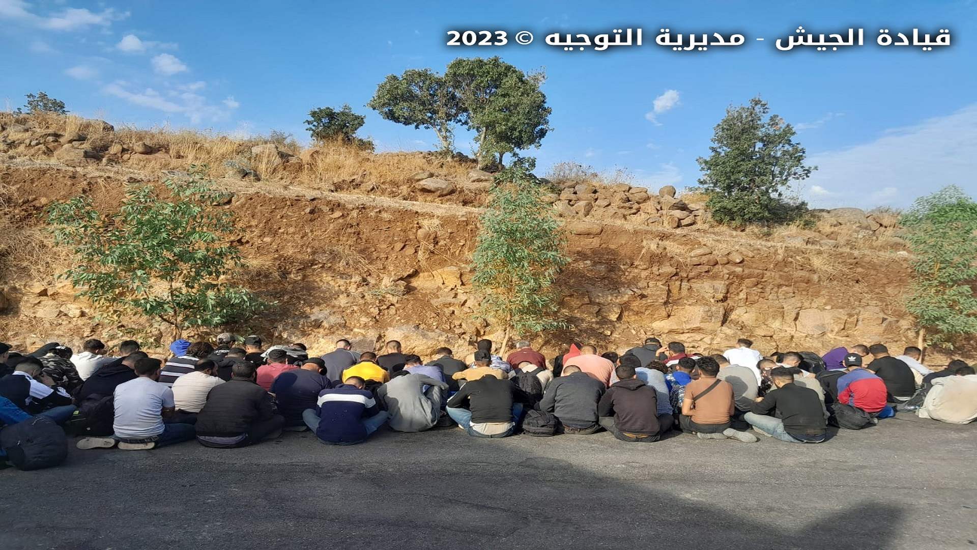 الجيش: إحباط محاولة تسلل سوريين عبر الحدود بطريقة غير شرعية