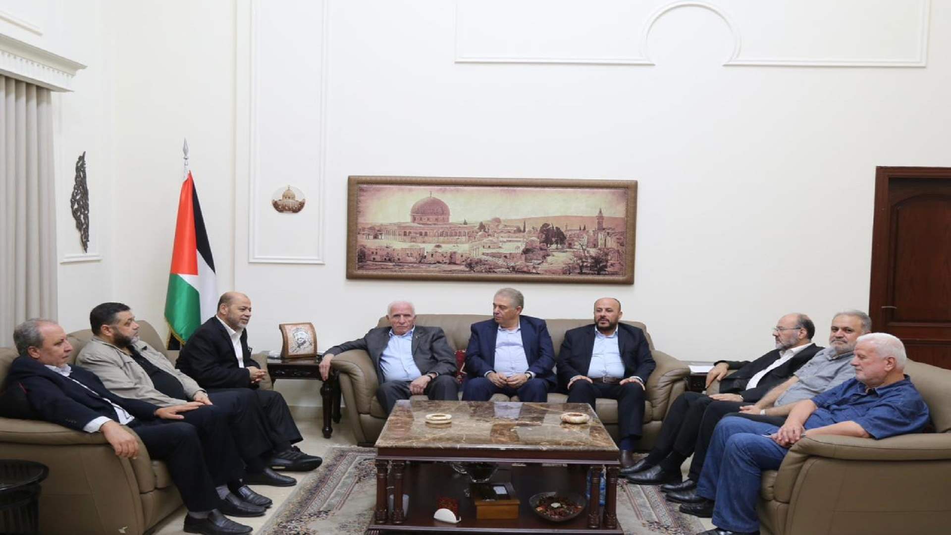 Fatah and Hamas Issue Joint Statement Following Meeting at Palestinian Embassy in Beirut