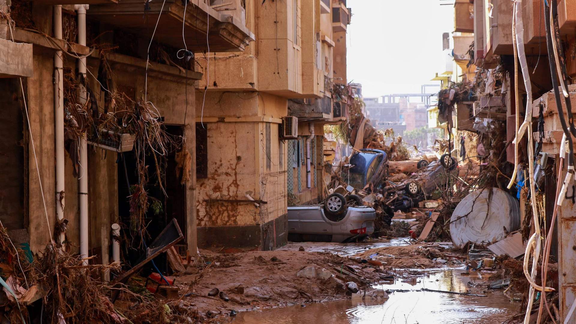At least 30,000 displaced following the flood disaster in Derna  