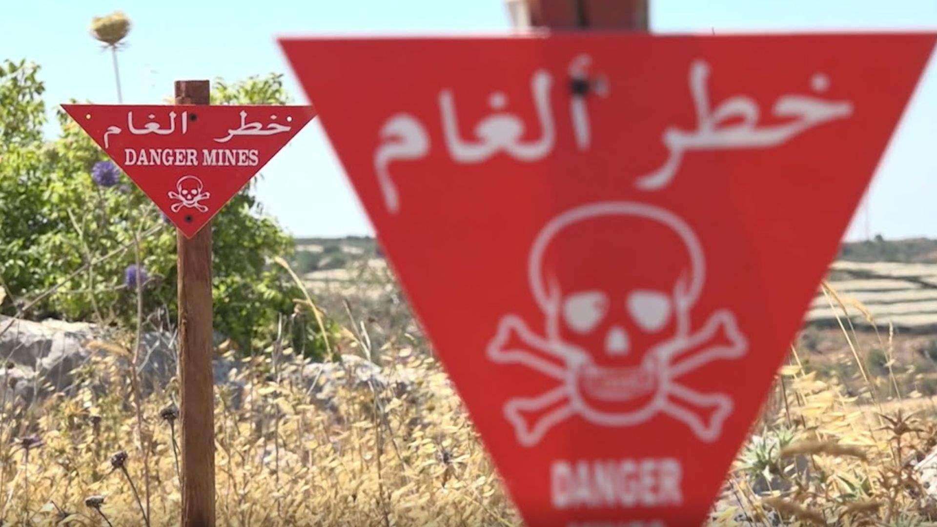 Invisible danger: Landmines haunt Syrian crossings to Lebanon