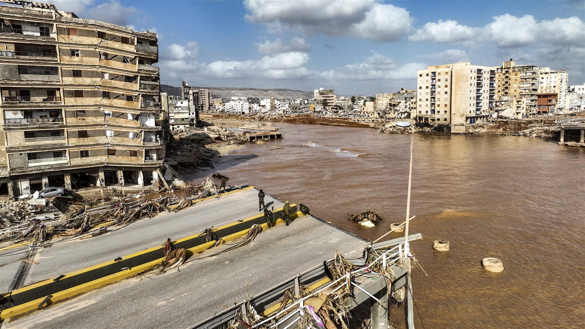 Libyan city of Derna counts victims after floods