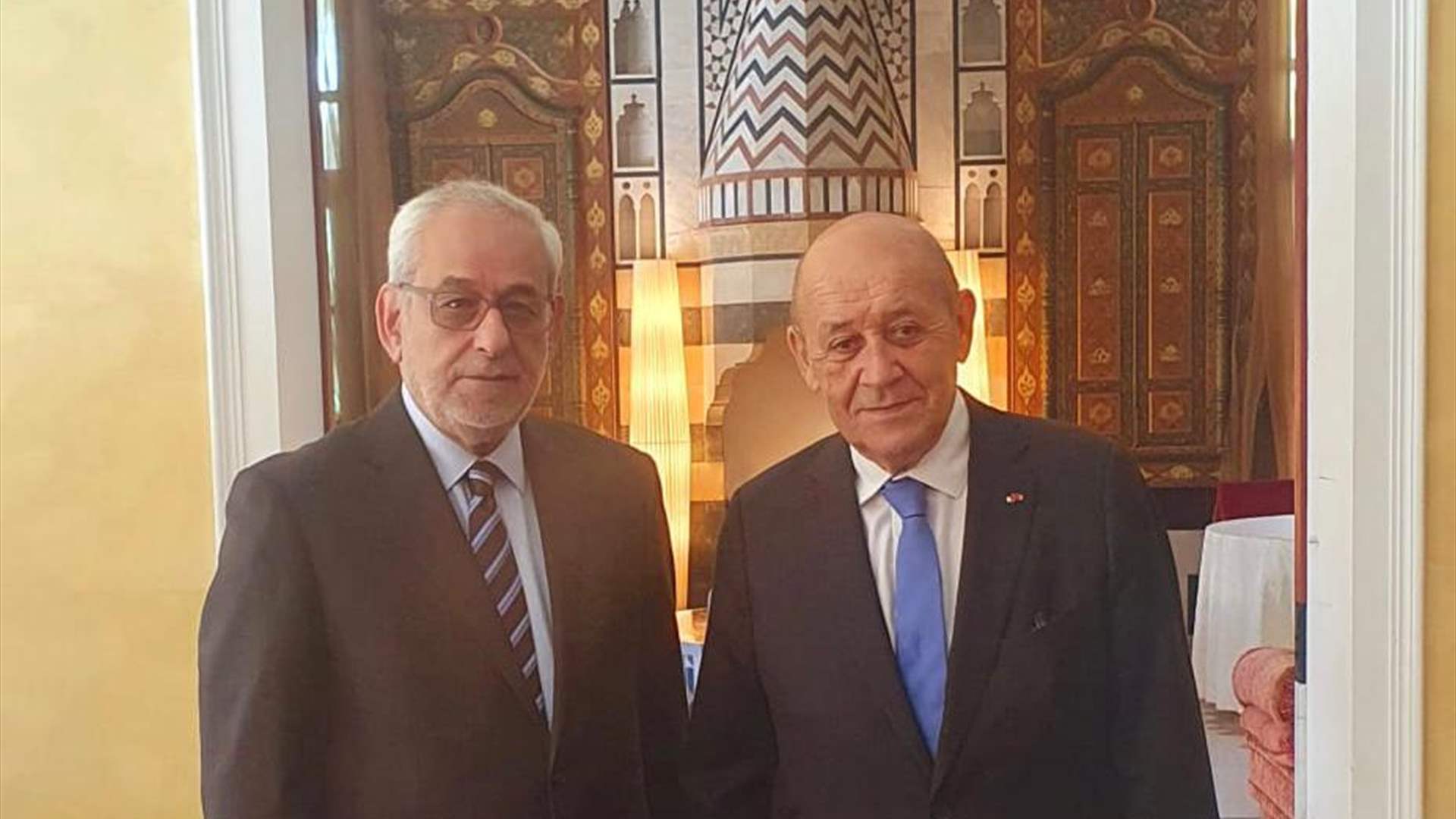  لقاء بين لودريان وبقرادونيان..."لانتخاب رئيس توافقي"