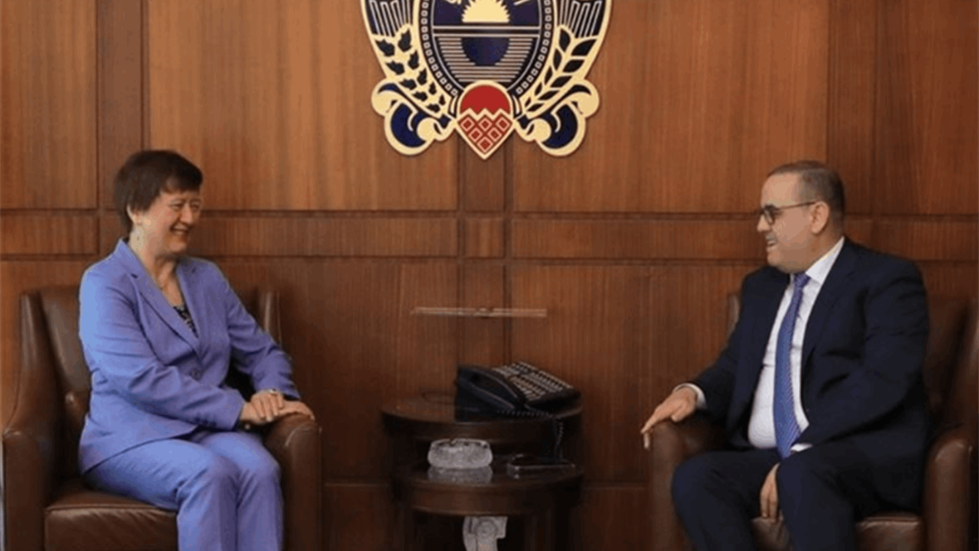 سُبل التنسيق بين الأمن العام ومؤسسات الأمم المتحدة في لقاء البيسري - فرونتسكا