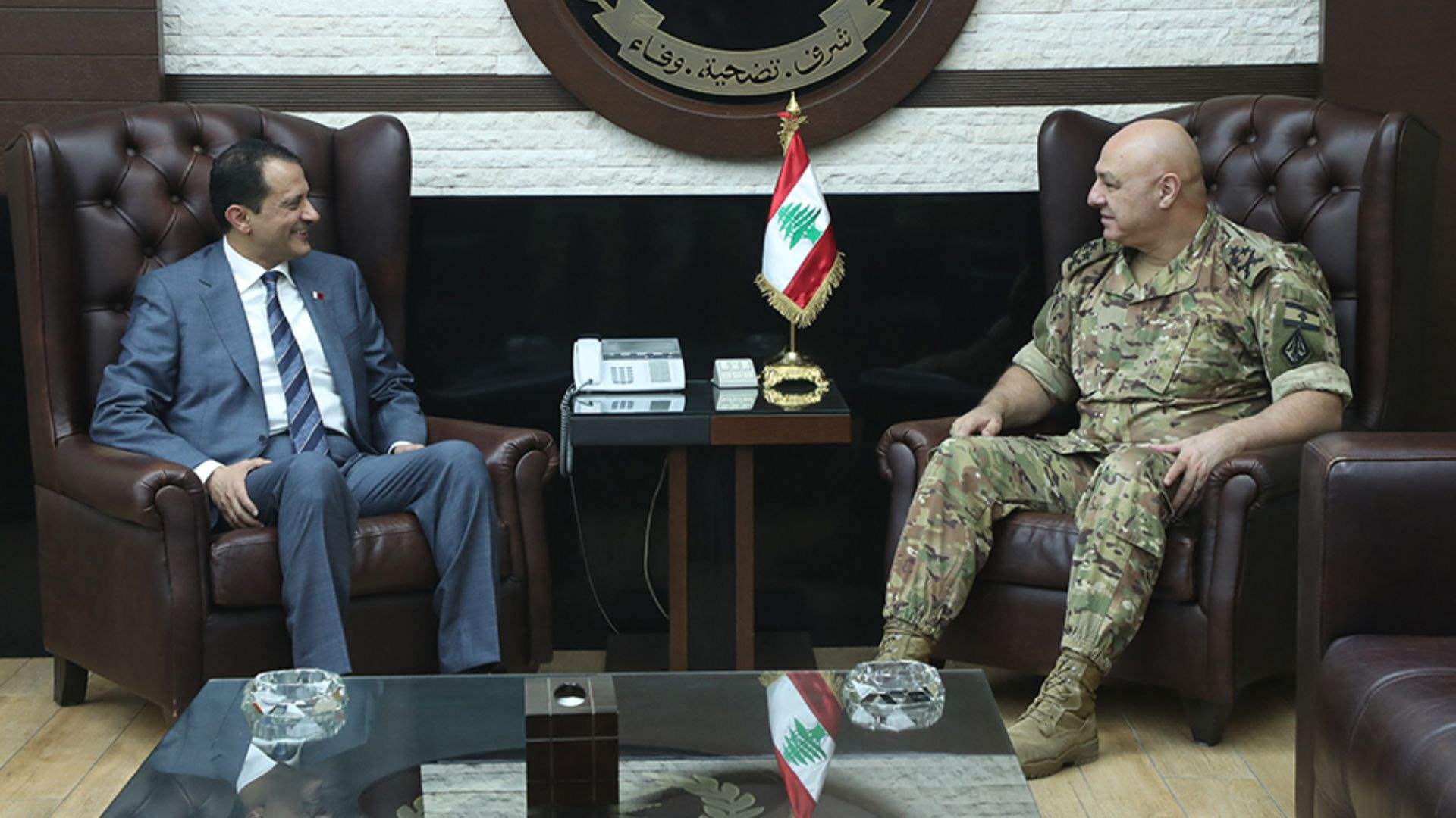 Qatari Ambassador confirms solidarity with Lebanon in meeting with Army Commander