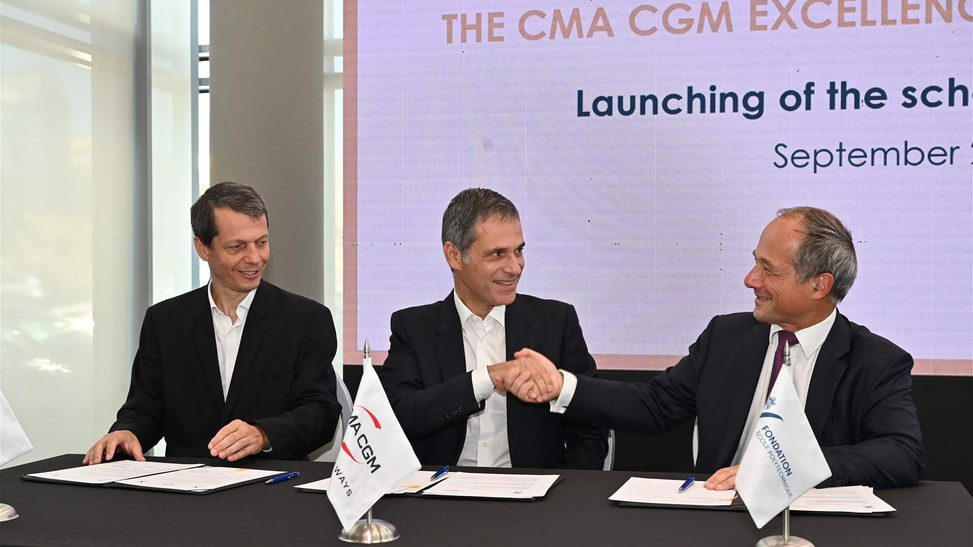 مجموعة CMA CGM تطلق برنامج منح دراسية لدعم المواهب اللبنانية بالشراكة مع l’Ecole Poytechnique  وFondation de l’Ecole Polytechnique