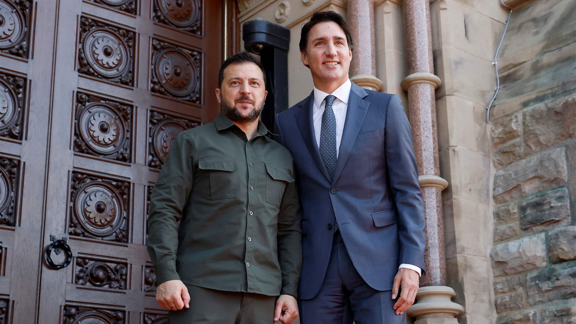 Canada announces C$650 mln aid to Ukraine during Zelenskiy&#39;s visit