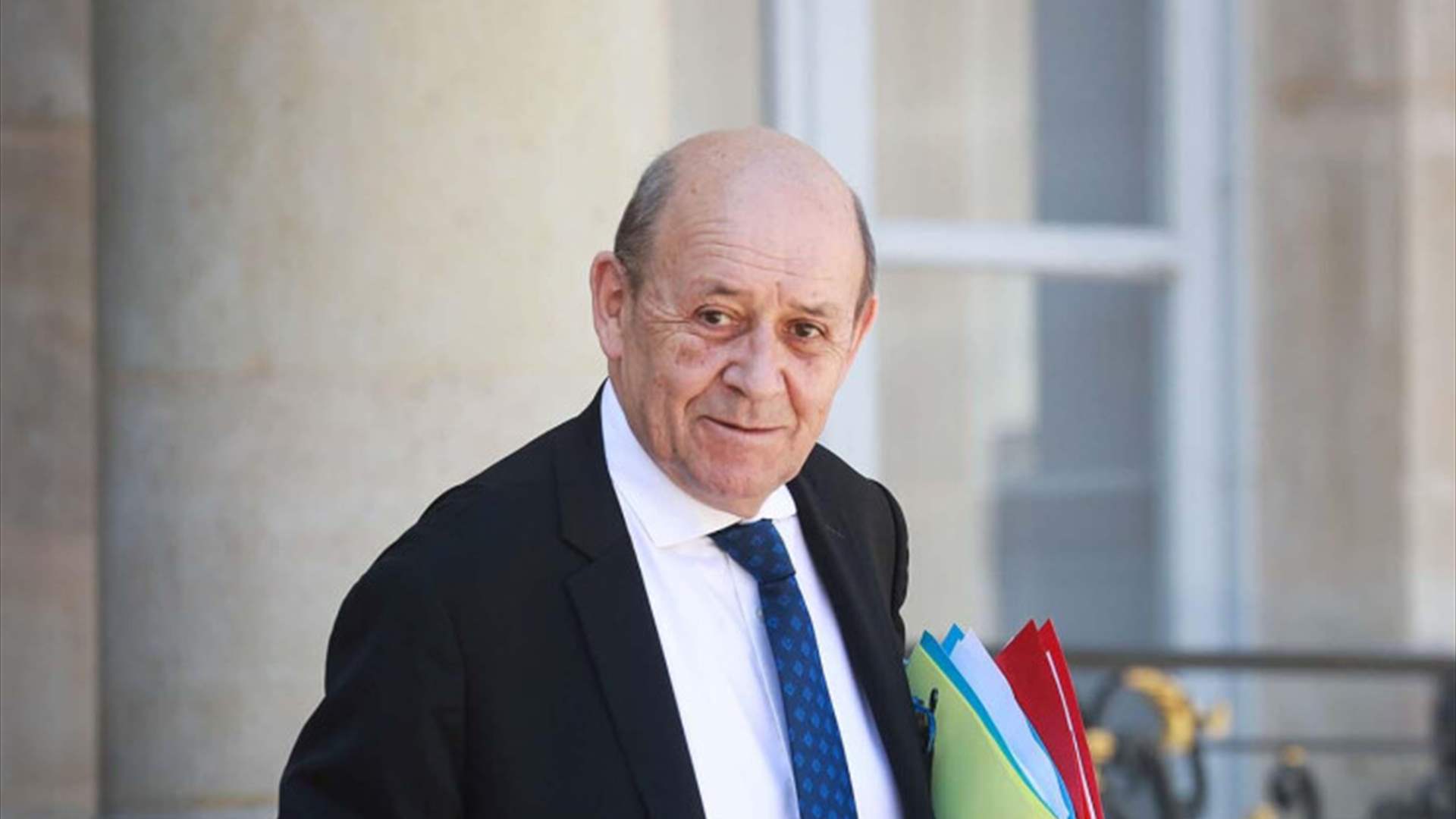 Le Drian urges Lebanese officials to seek a &quot;third option&quot; for the presidency