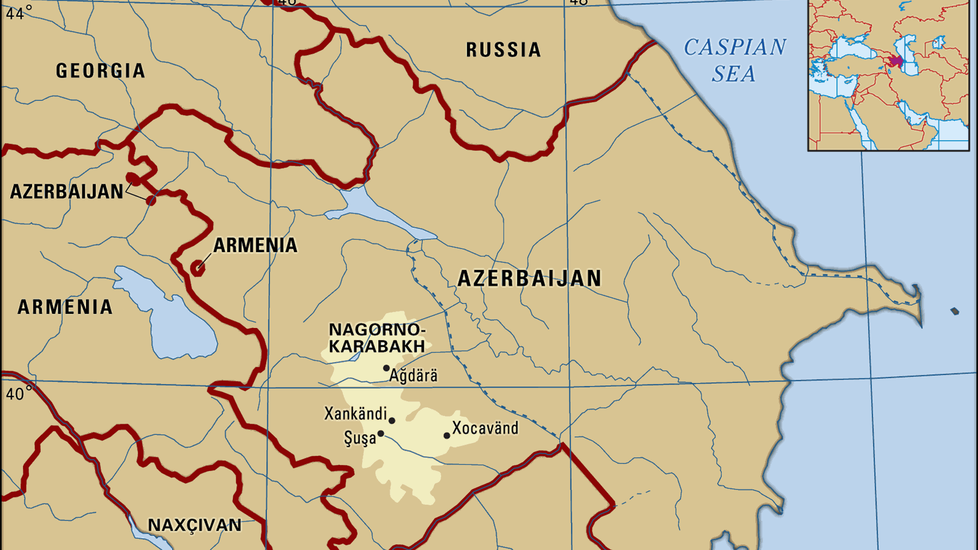 Decades of hatred between Armenia and Azerbaijan