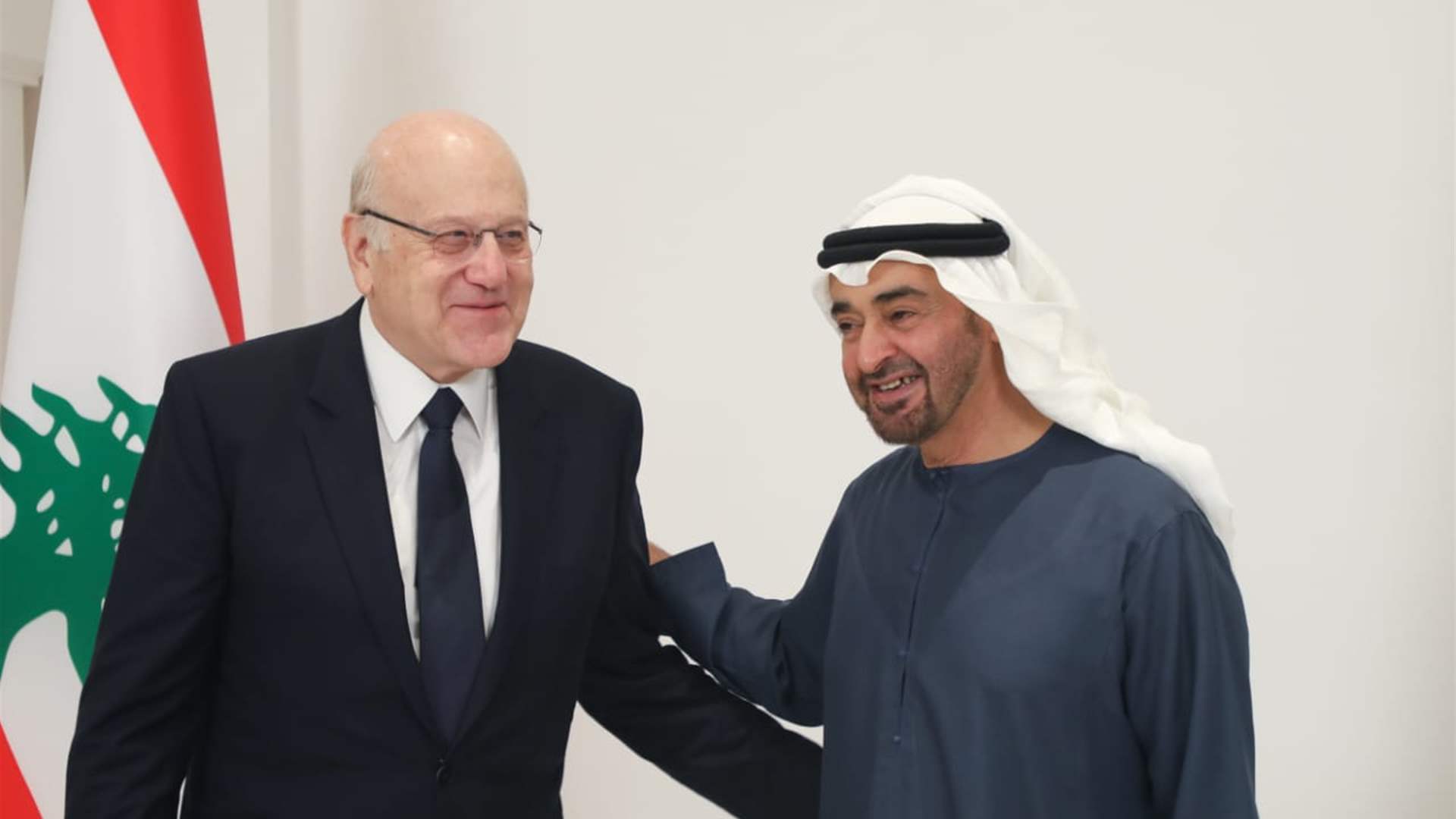 UAE President meets with PM Mikati 