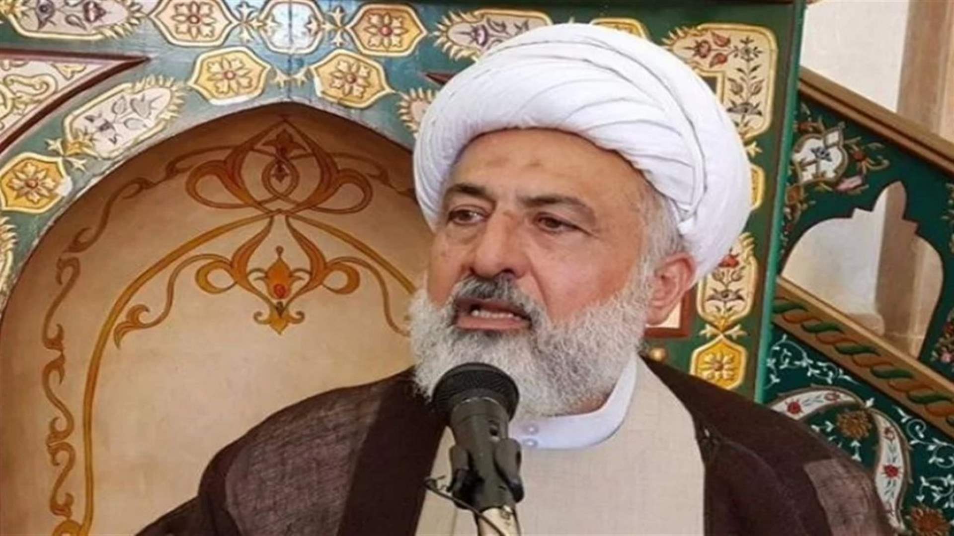 الخطيب: كيف نعالج أزمة النازحين الخطيرة اذا كنا نرفض الحوار؟