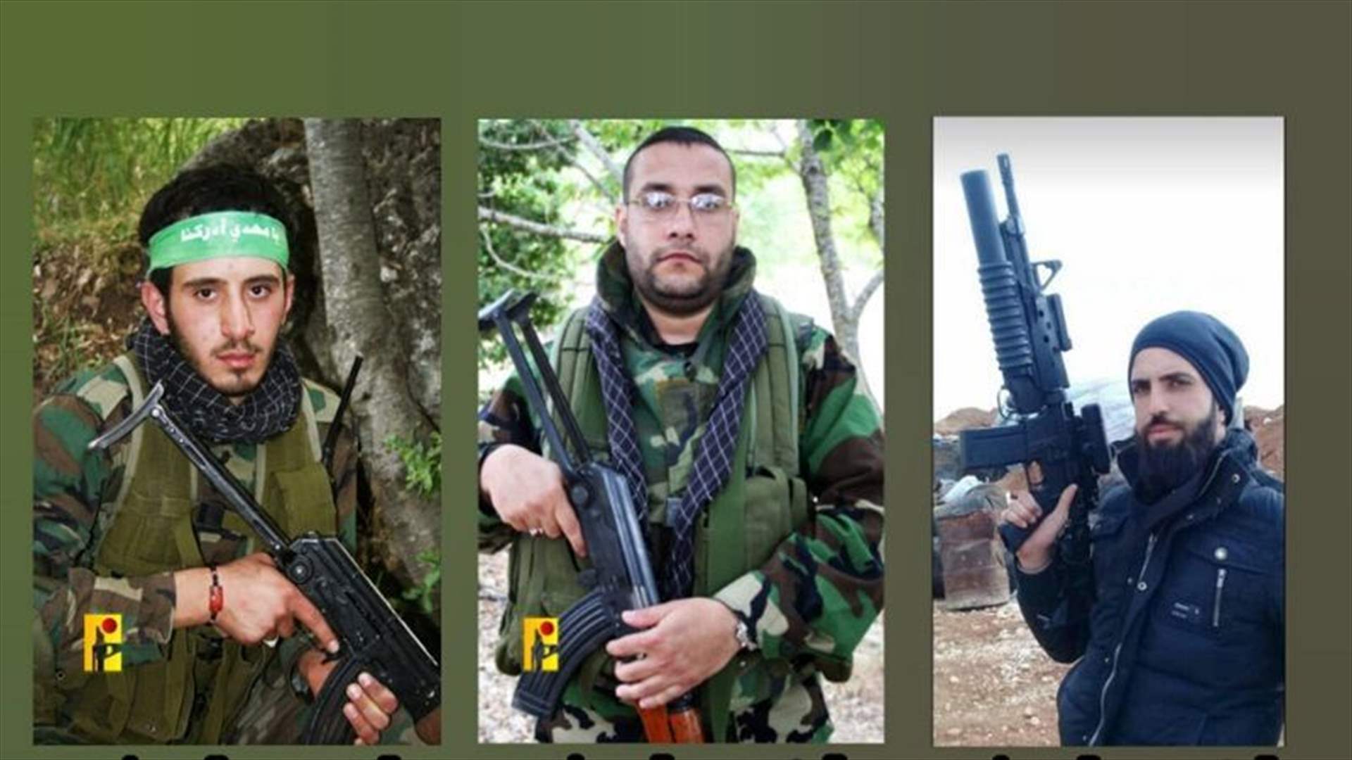 Officially: Three Hezbollah martyrs due to Israeli shelling in South Lebanon