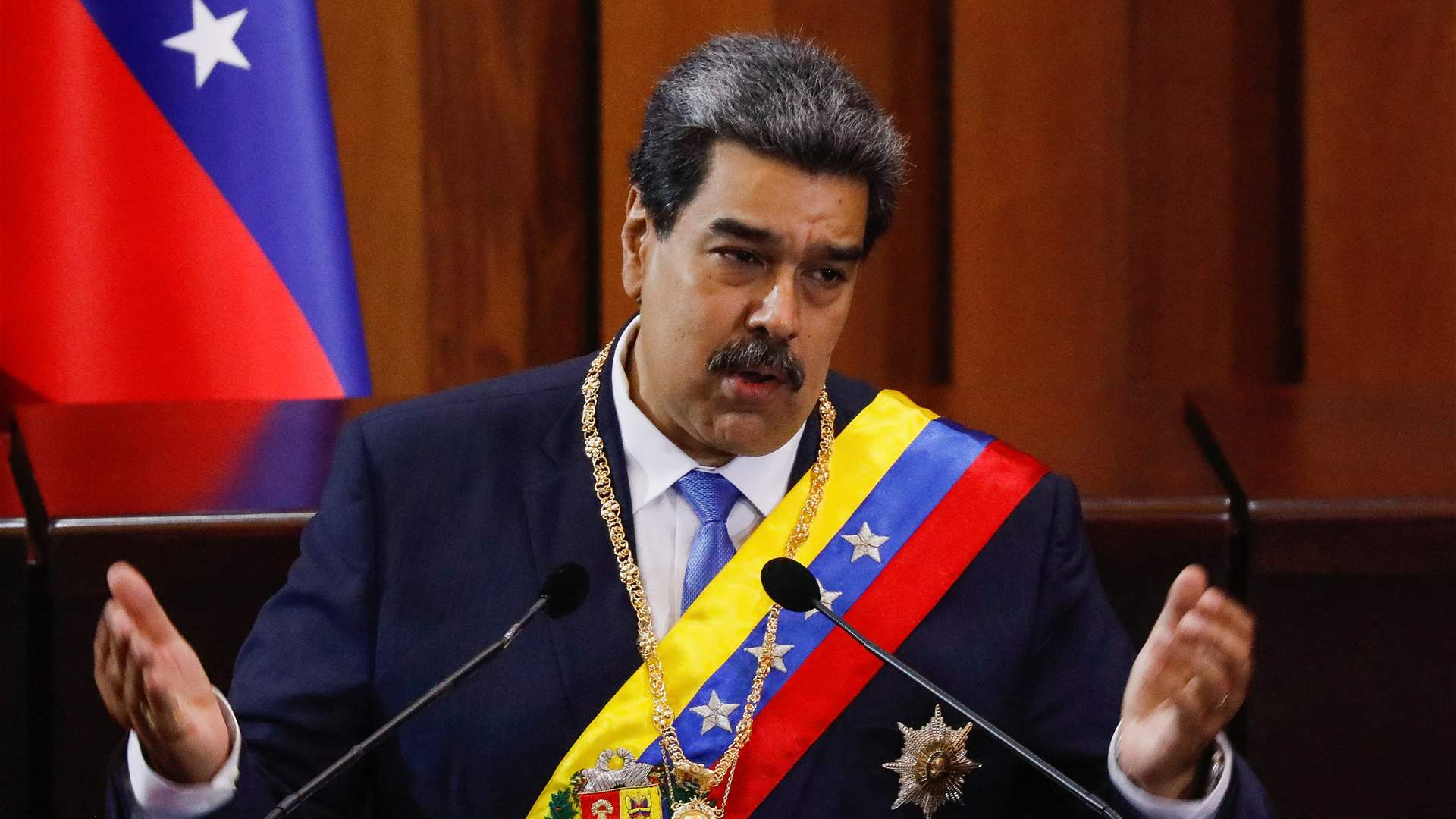 Venezuela's Maduro accuses Israel of "genocide" against the Palestinians