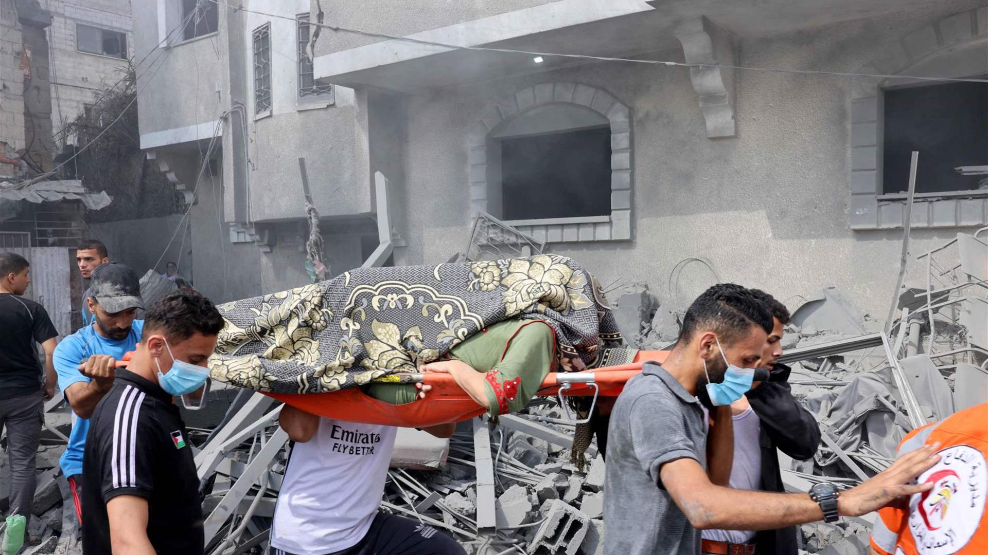 مقتل 324 شخصا في قطاع غزة خلال الساعات الـ 24 الماضية جراء القصف الإسرائيلي 