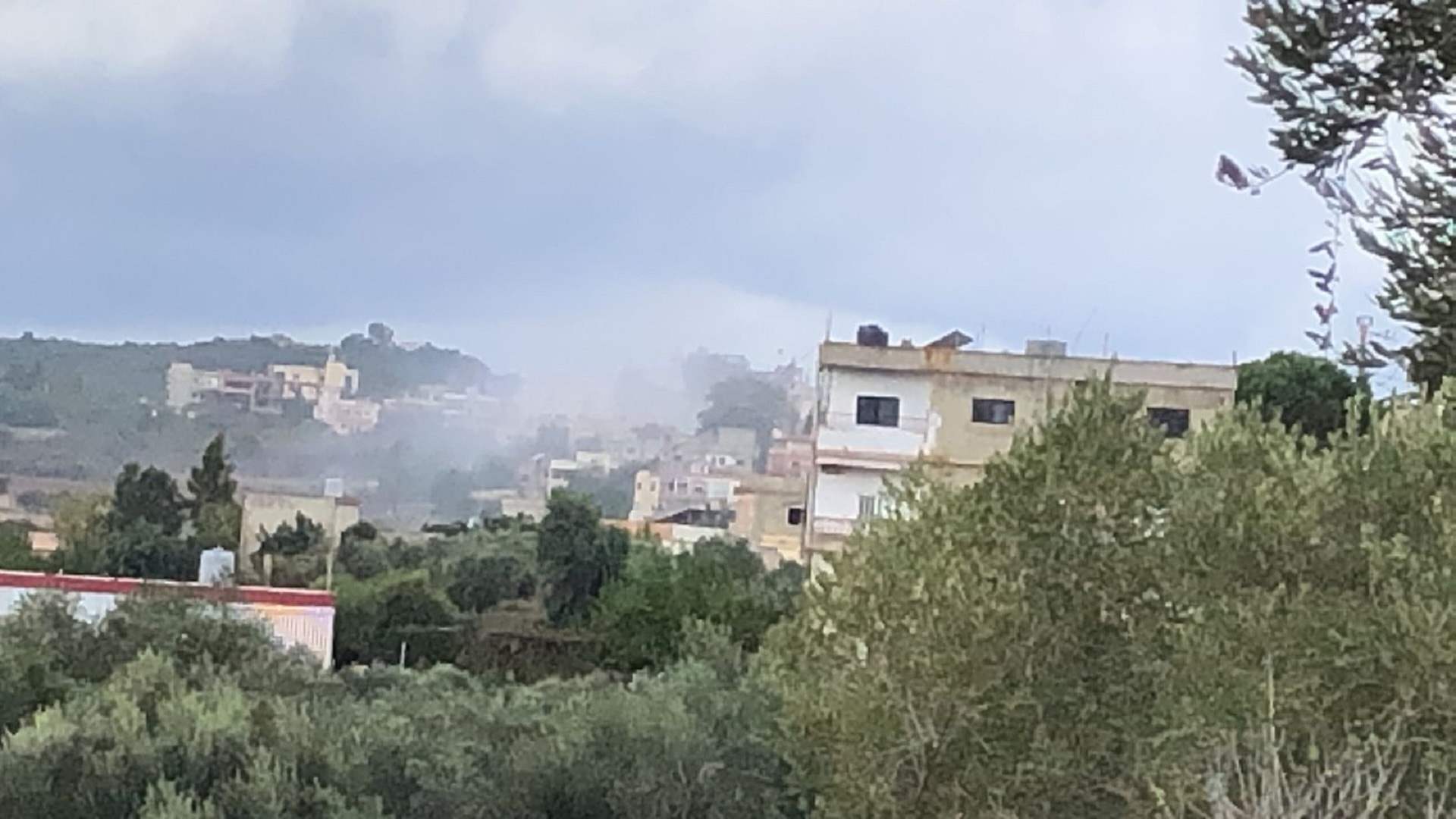 A guided missile was launched from the outskirts of Marwahin towards an Israeli army hill opposite Ramyeh