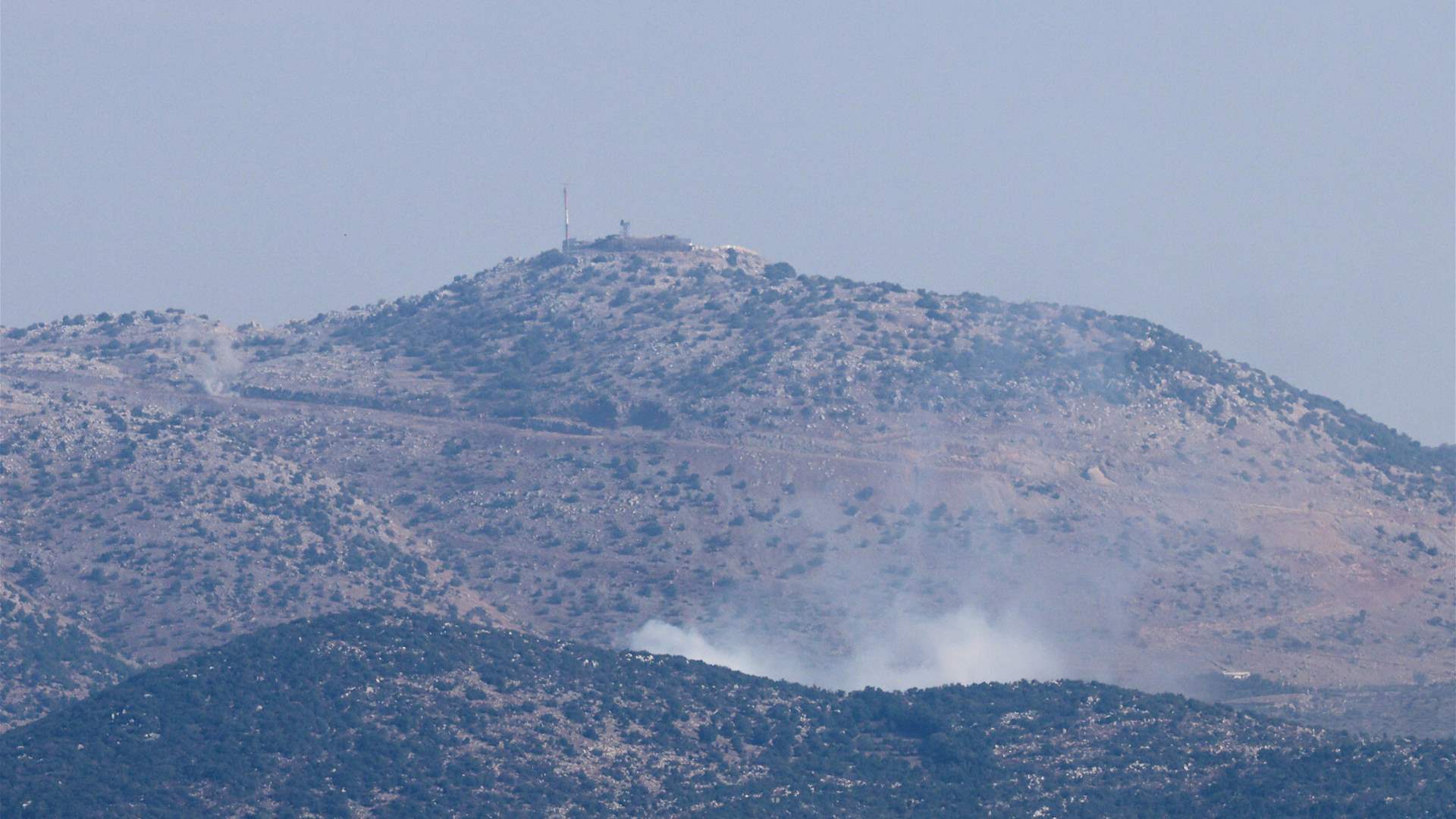 Four missiles launched from Lebanese territory as clashes started with the Israeli army