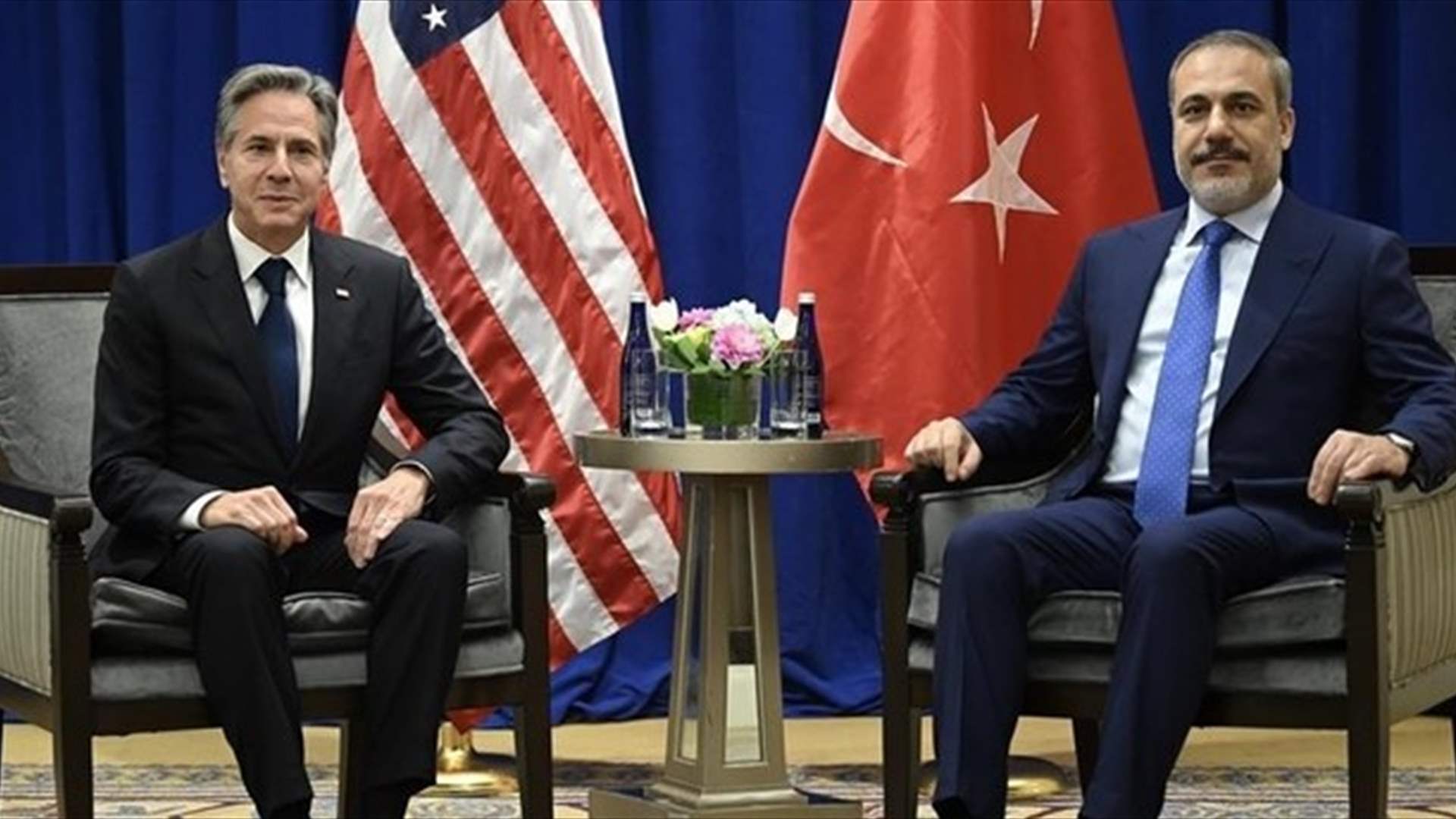 وزير الخارجية التركي بحث مع بلينكن التطورات الأخيرة 