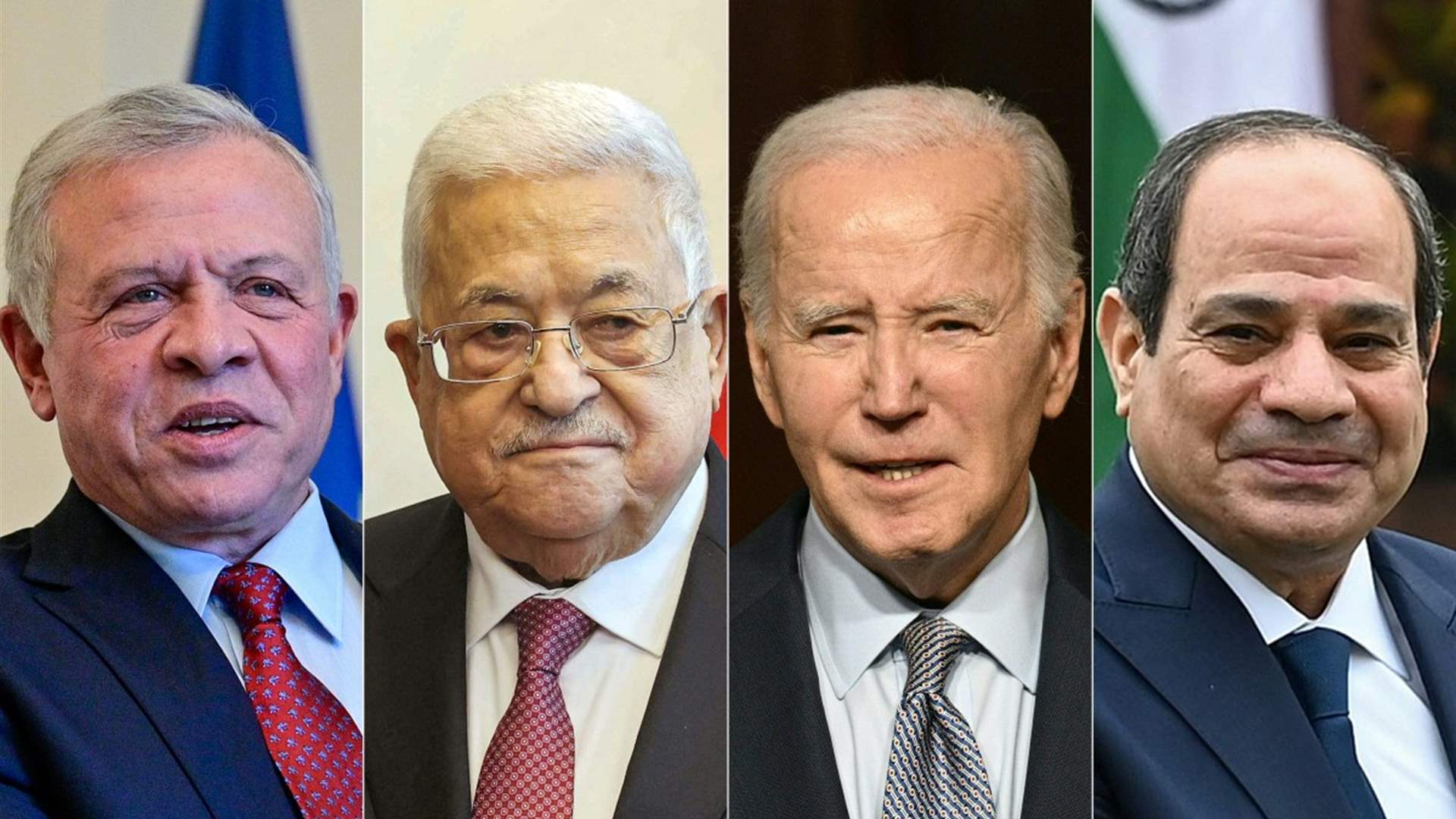 Biden to meet Jordan's king, Egyptian and Palestinian presidents in Amman
