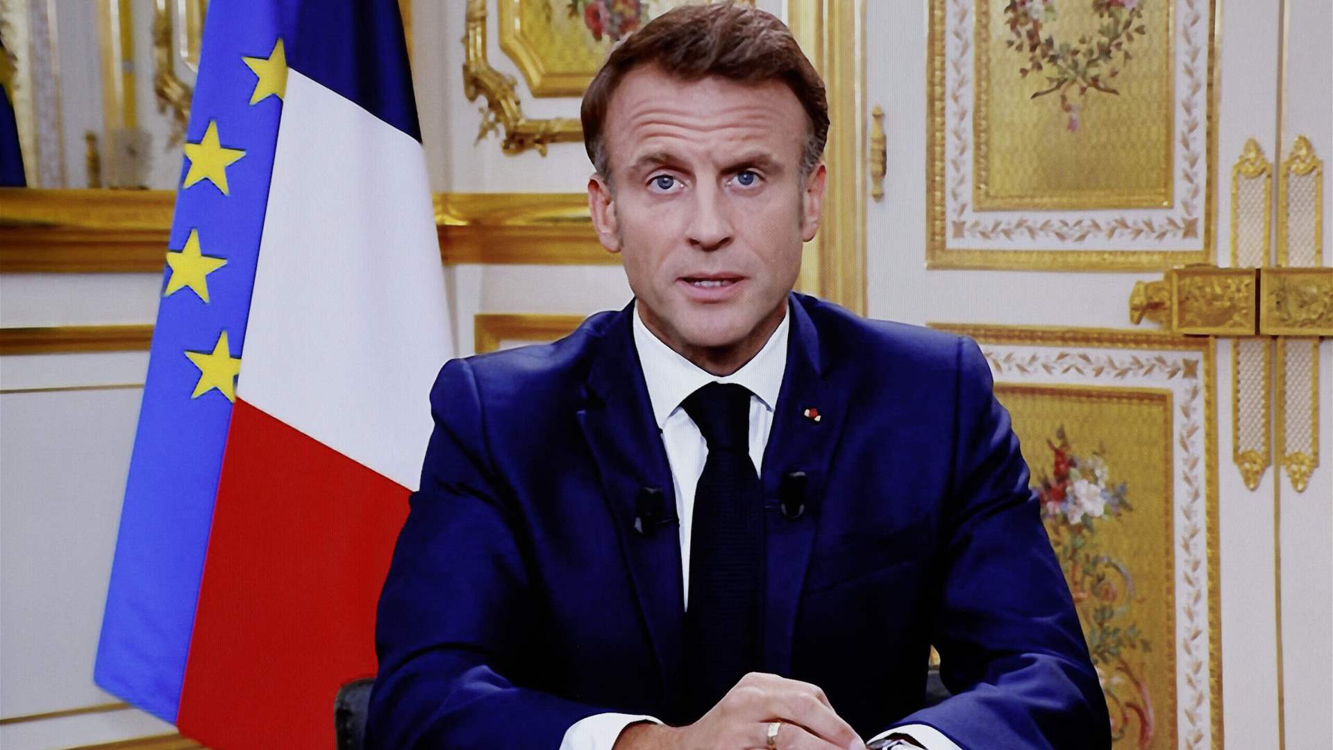 Macron describes video released by Hamas of a French-Israeli hostage as 'shameful' 