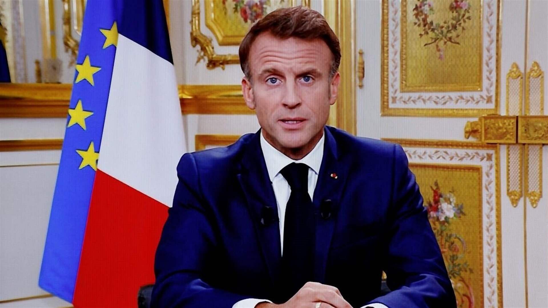 Macron speaks of &#39;intensive meetings&#39; progressing towards the release of hostages held by Hamas 