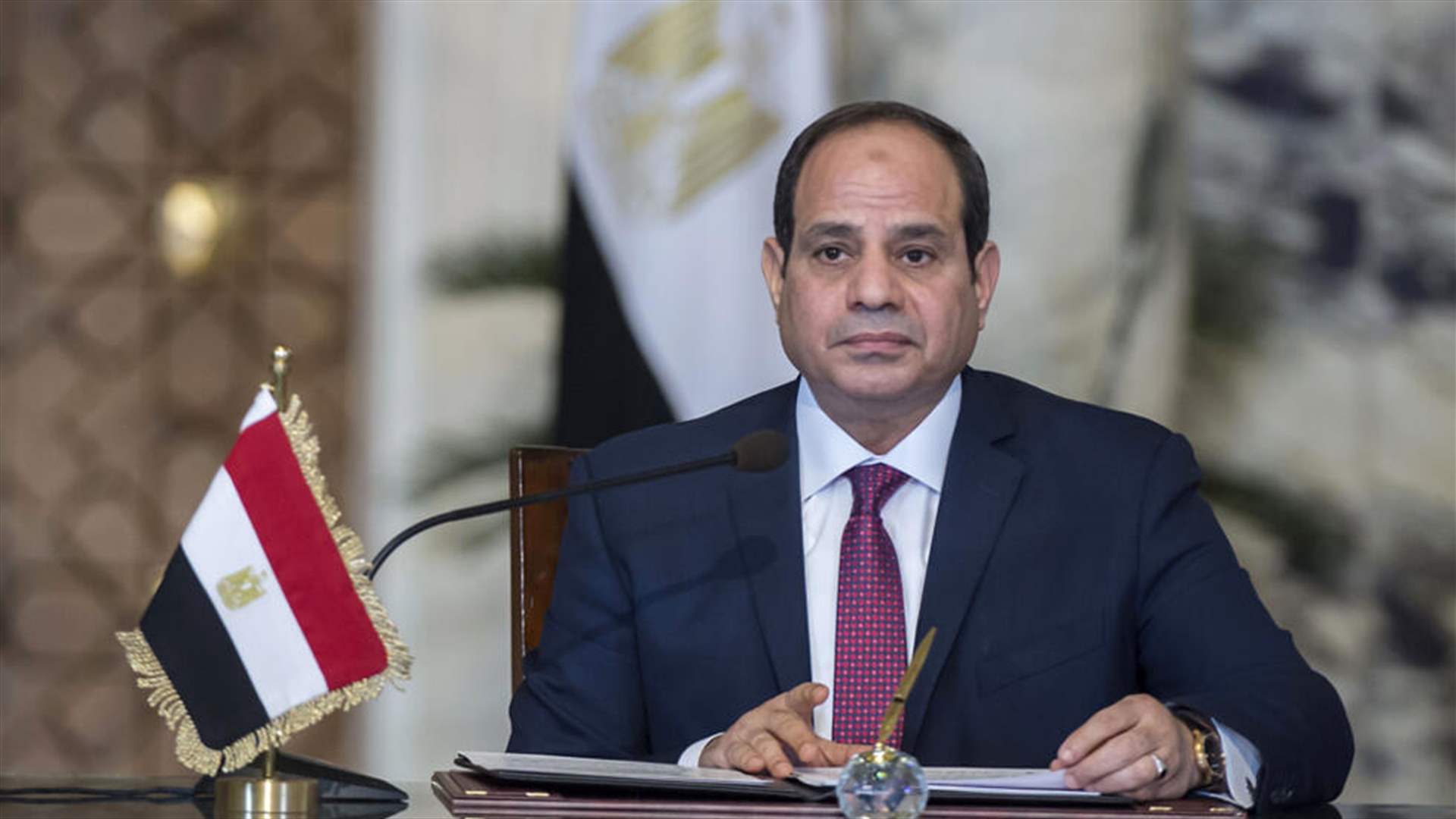 Sisi Warns Against "Displacement" of Palestinians to Egypt, Attributes Rafah Crossing Closure to "Israeli Bombardment"