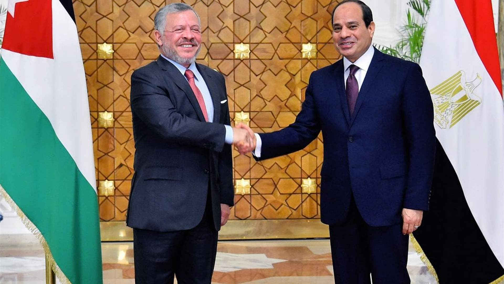 Egyptian presidency: Egyptian-Jordanian summit in Cairo on Thursday 