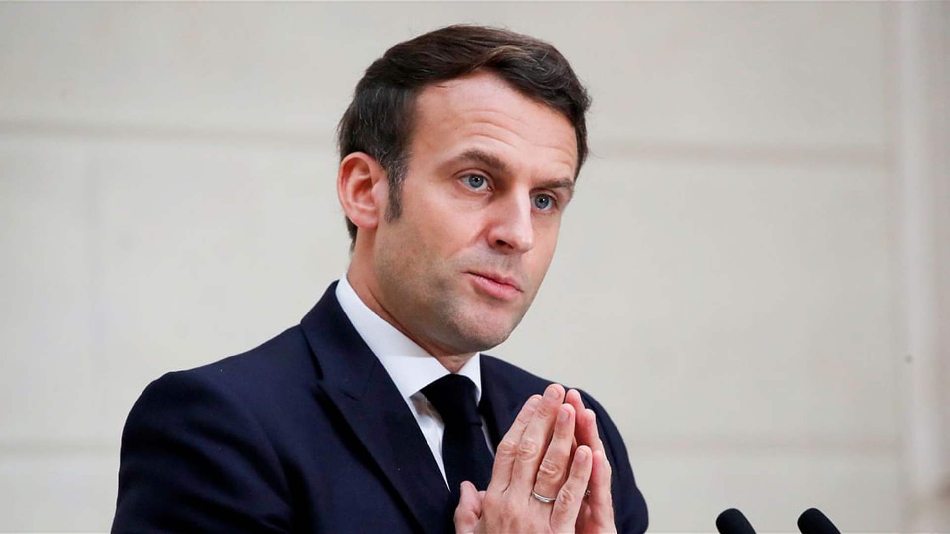 Macron arrives in Israel to express France&#39;s support after Hamas attack