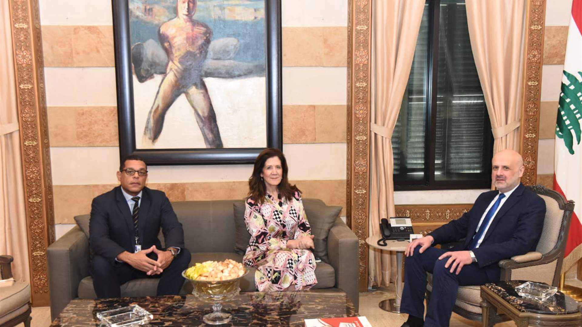 مولوي بحث مع شيا وسميث الأوضاع والتطورات في لبنان والمنطقة