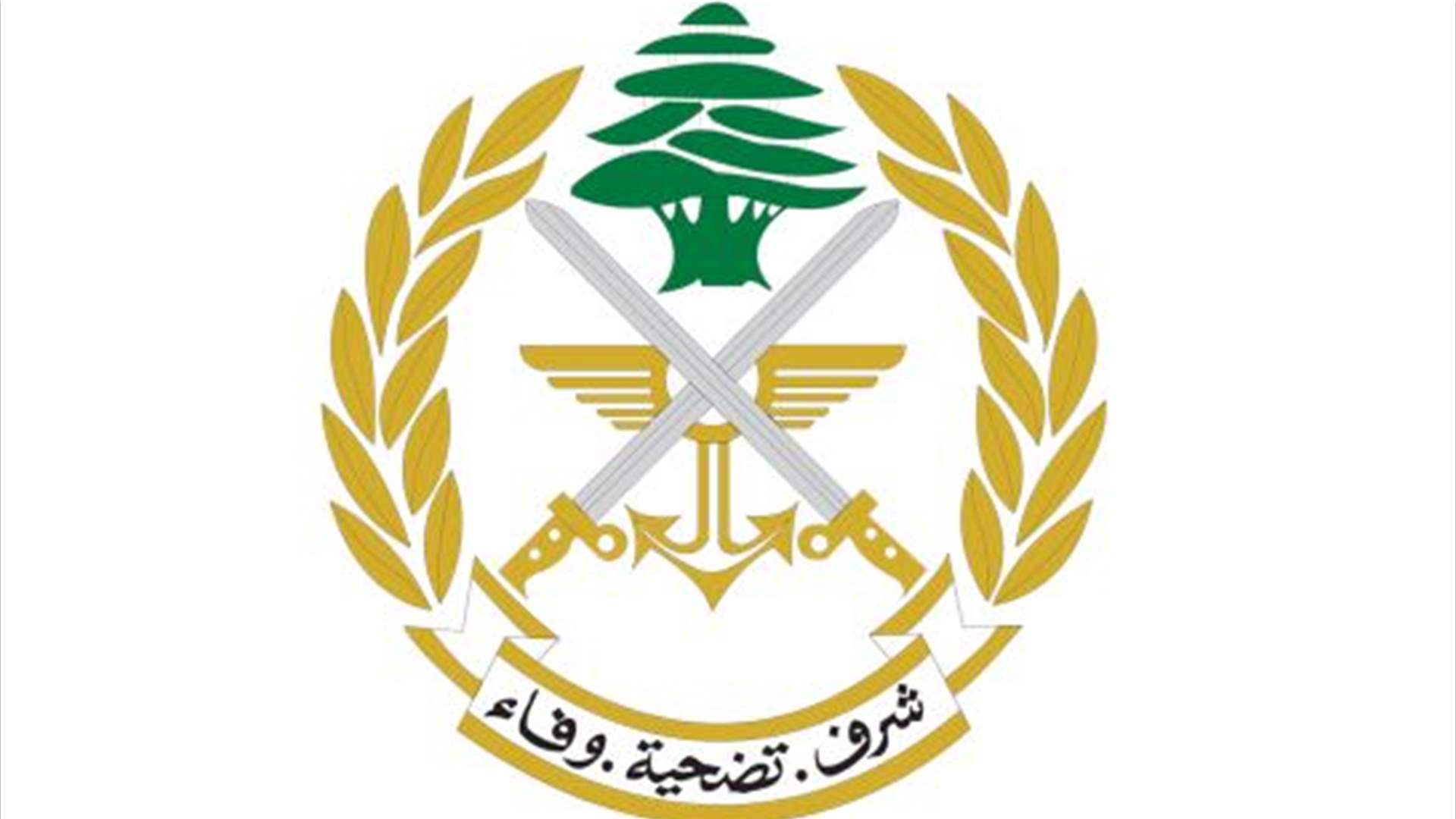 الجيش: توقيف سوري لارتكابه جريمة قتل في منطقة الضبية