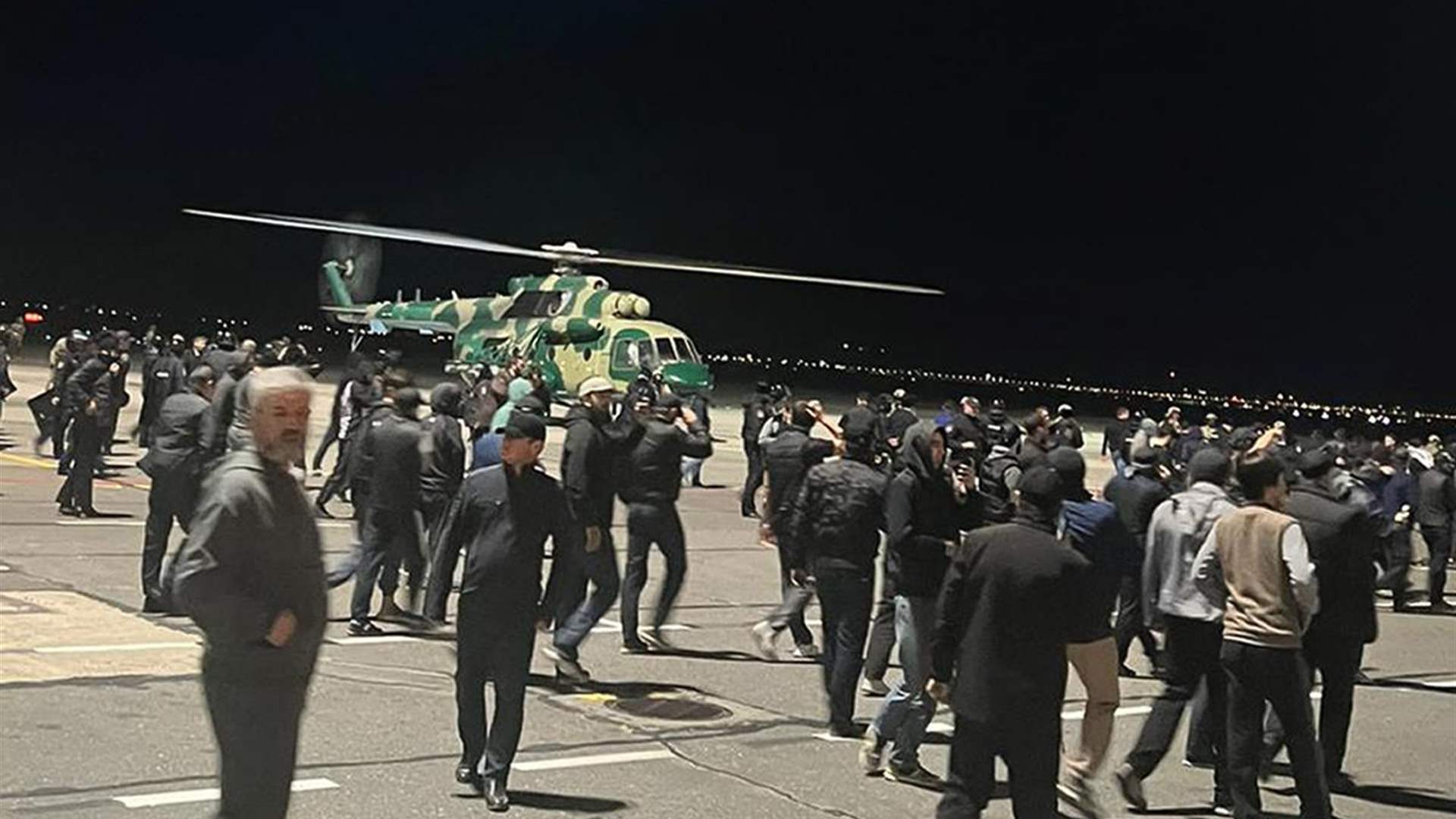 Sixty people arrested after unrest at Russia&#39;s Dagestan airport