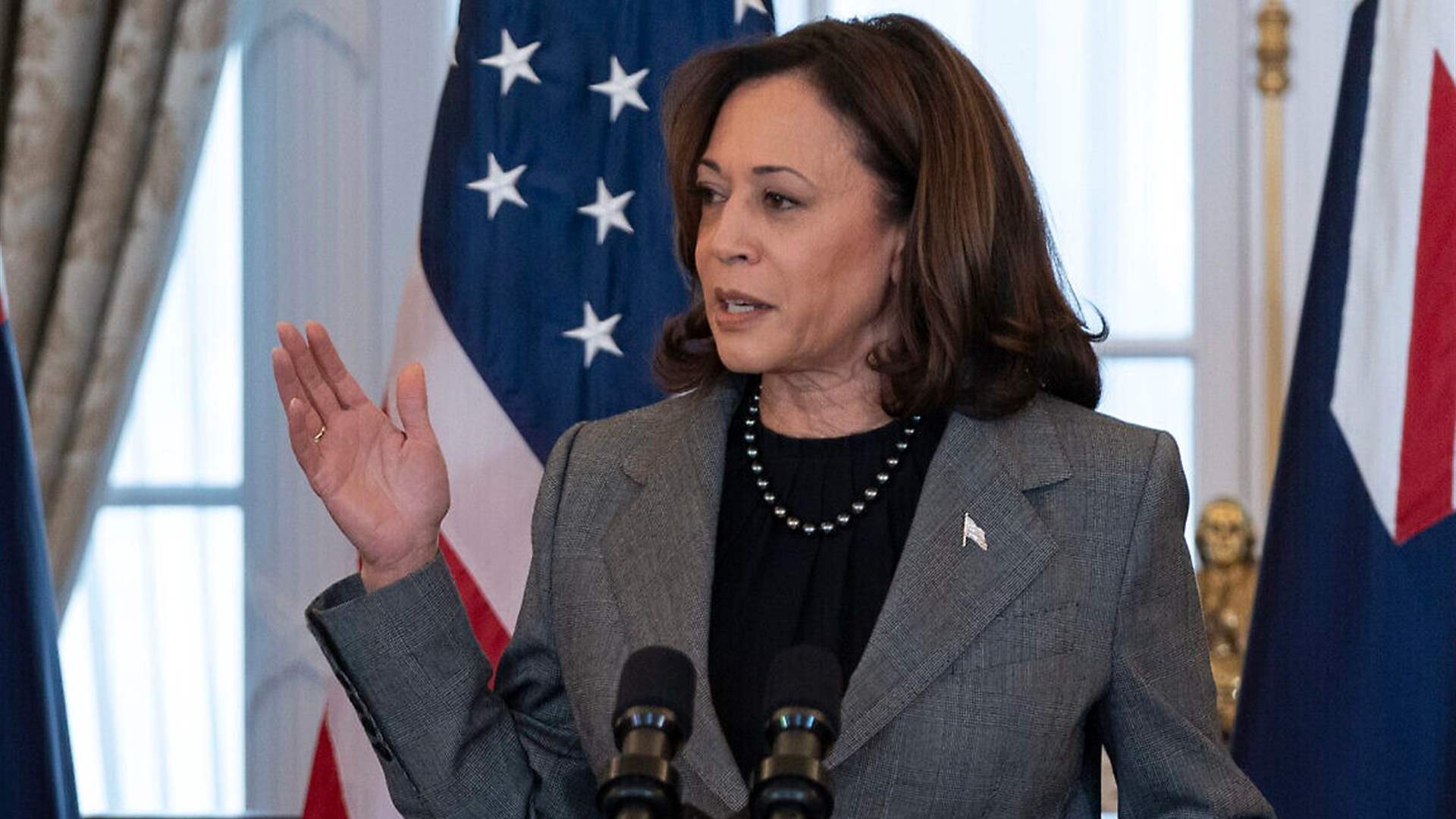 VP Harris says US stands firm on Israel&#39;s right to self-defense
