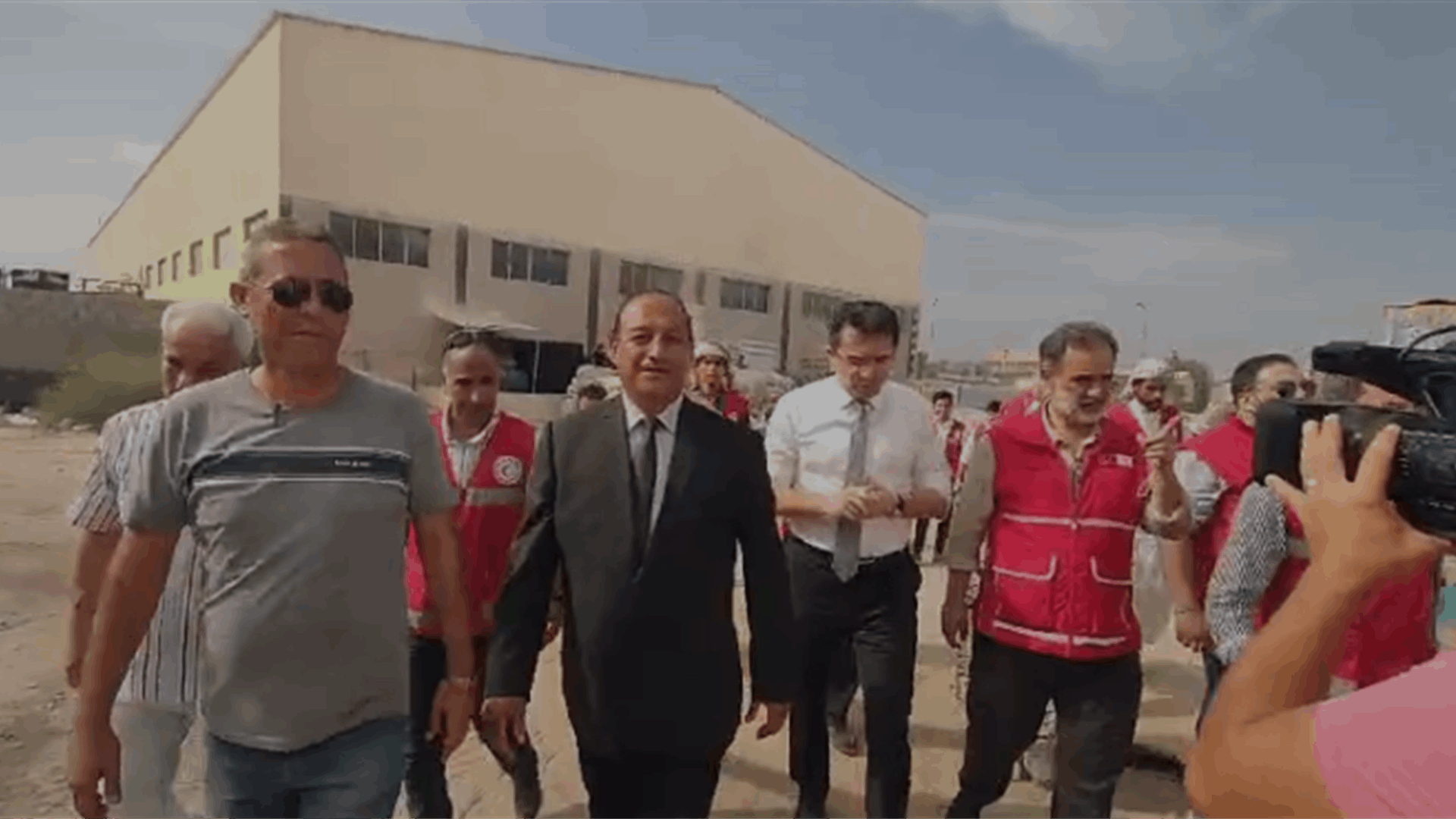 وفد تركي برئاسة رئيس الازمات والكوارث بوزارة الداخلية يزور شمال سيناء