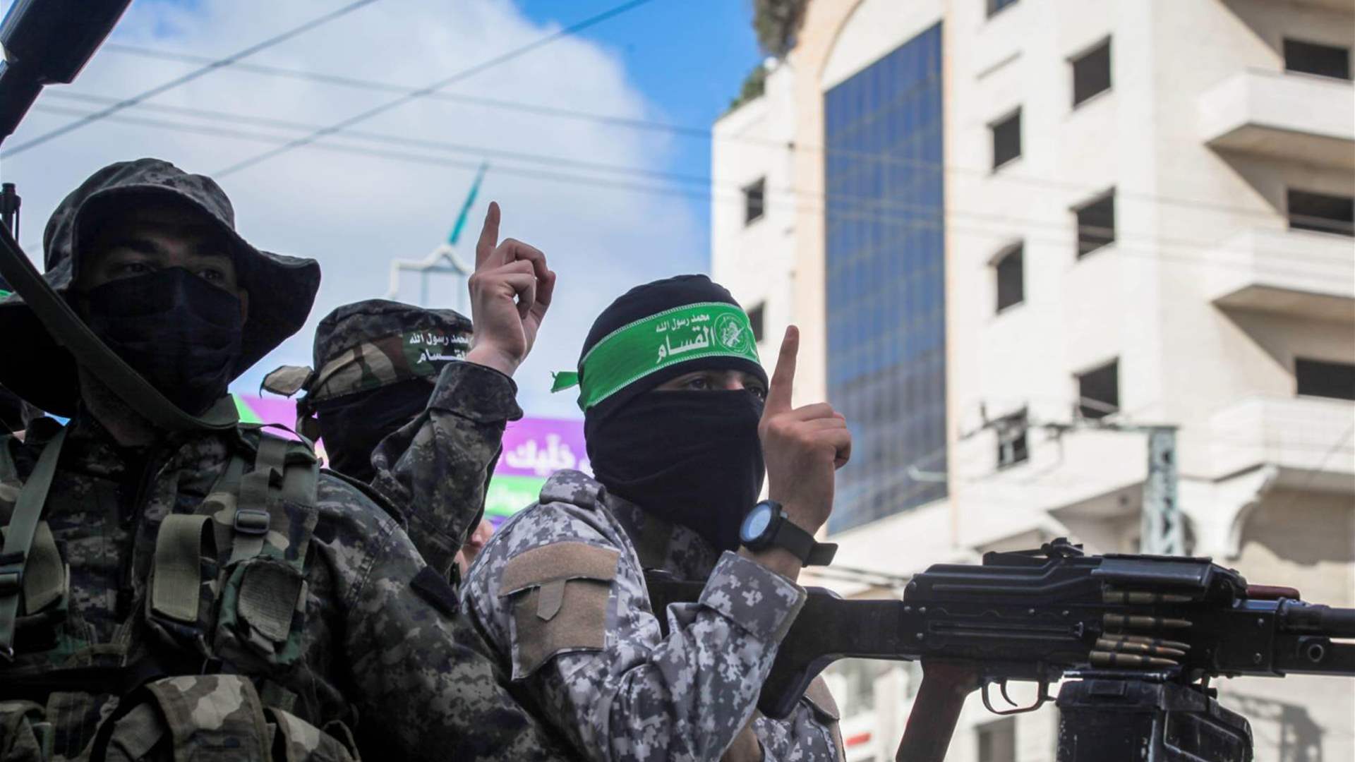 Hamas broadcasts a video of three women it said are hostages