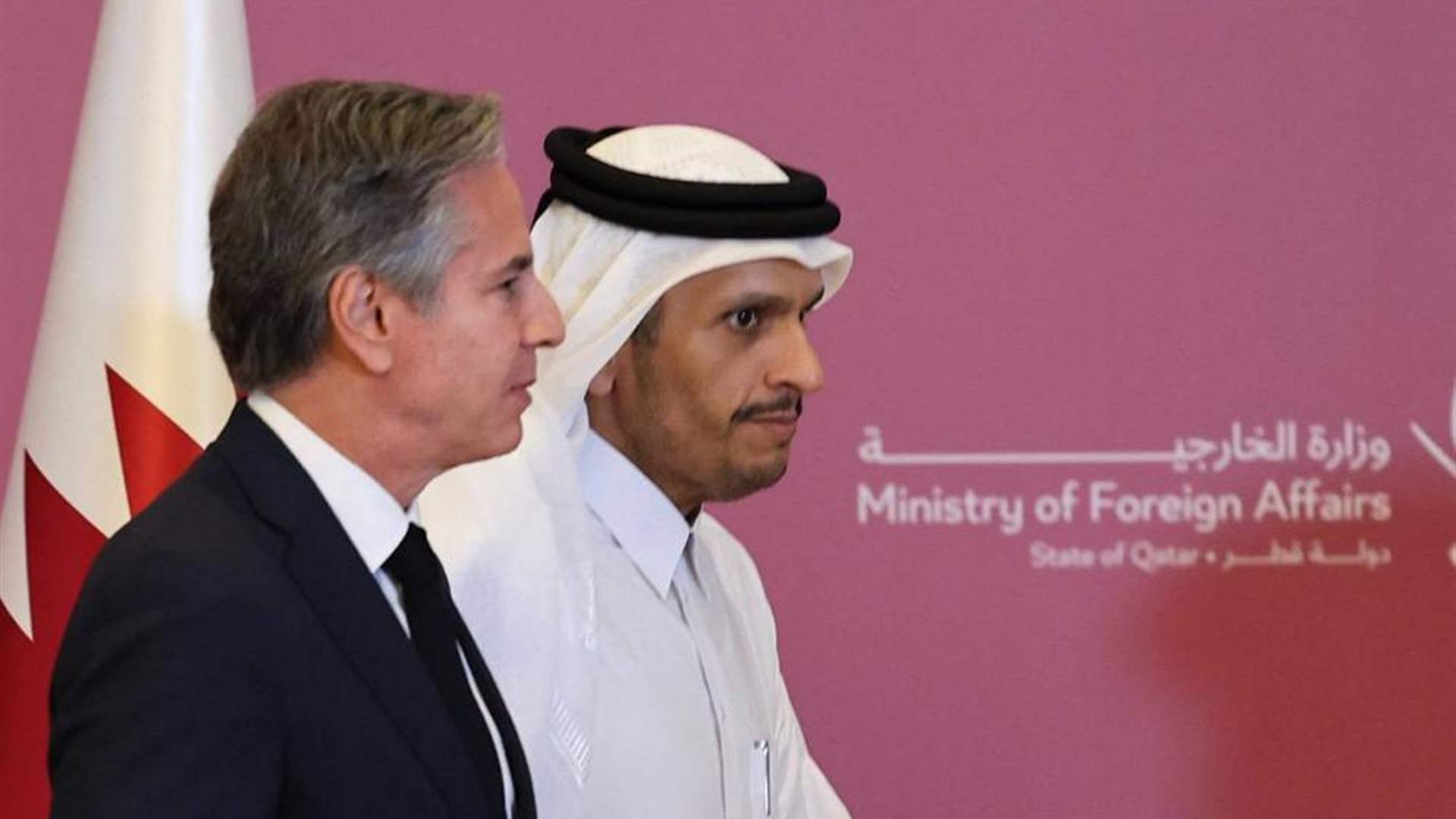 Blinken Discusses Gaza Situation and Hostage Release with Qatari Officials