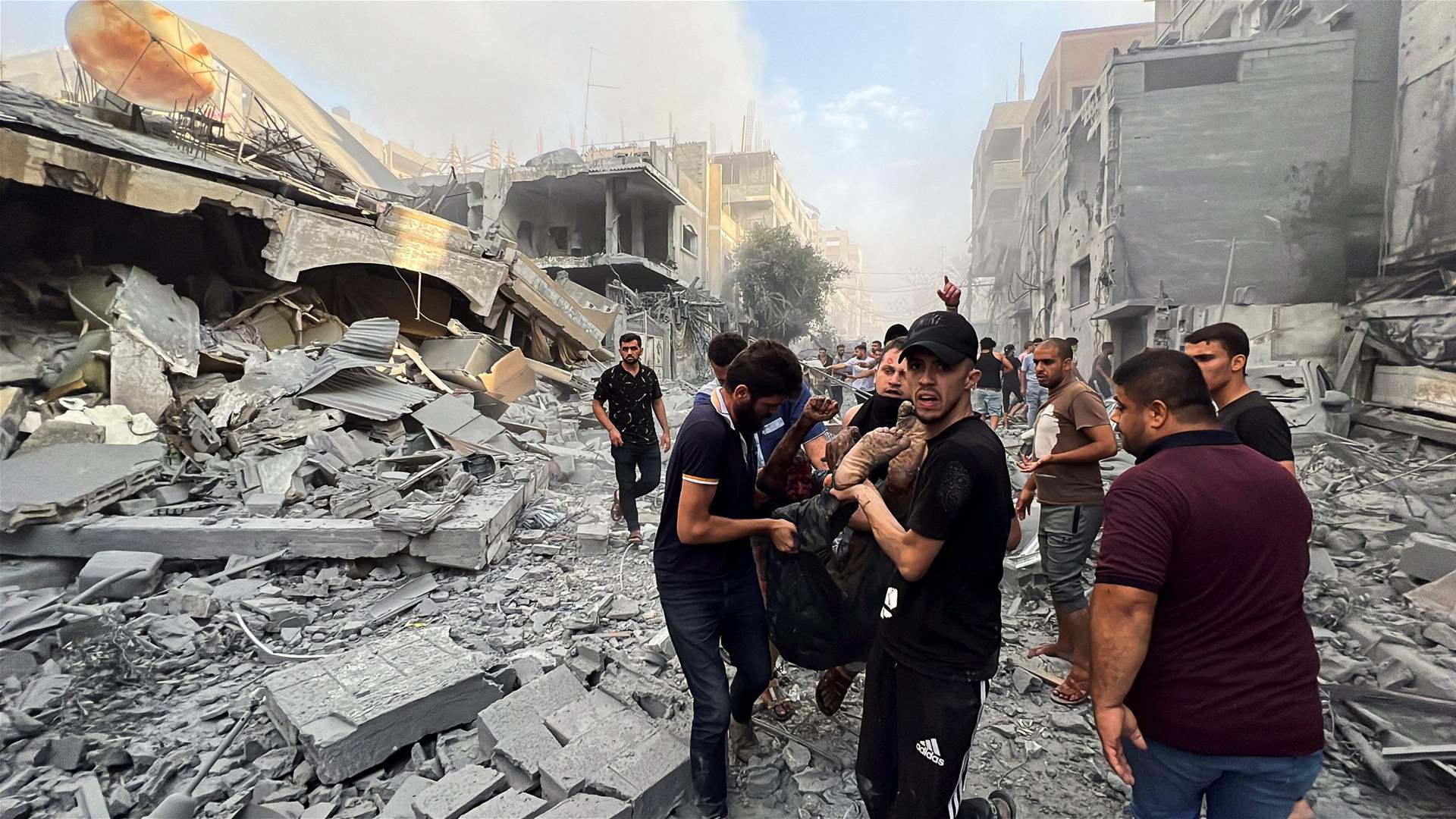 The number of martyrs in Gaza reaches 8,525, including 3,542 children and 2,187 women: Health Ministry in Gaza