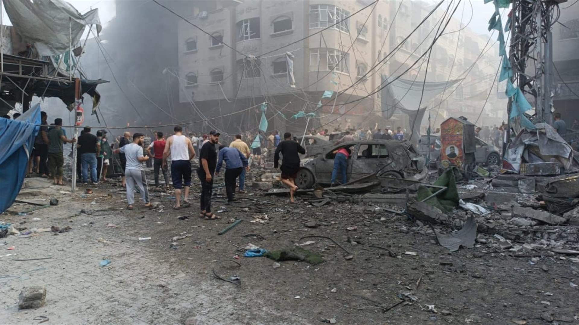 Al Arabiya: Israeli airstrikes on Jabalia refugee camp in Gaza killed more than 100 Palestinians